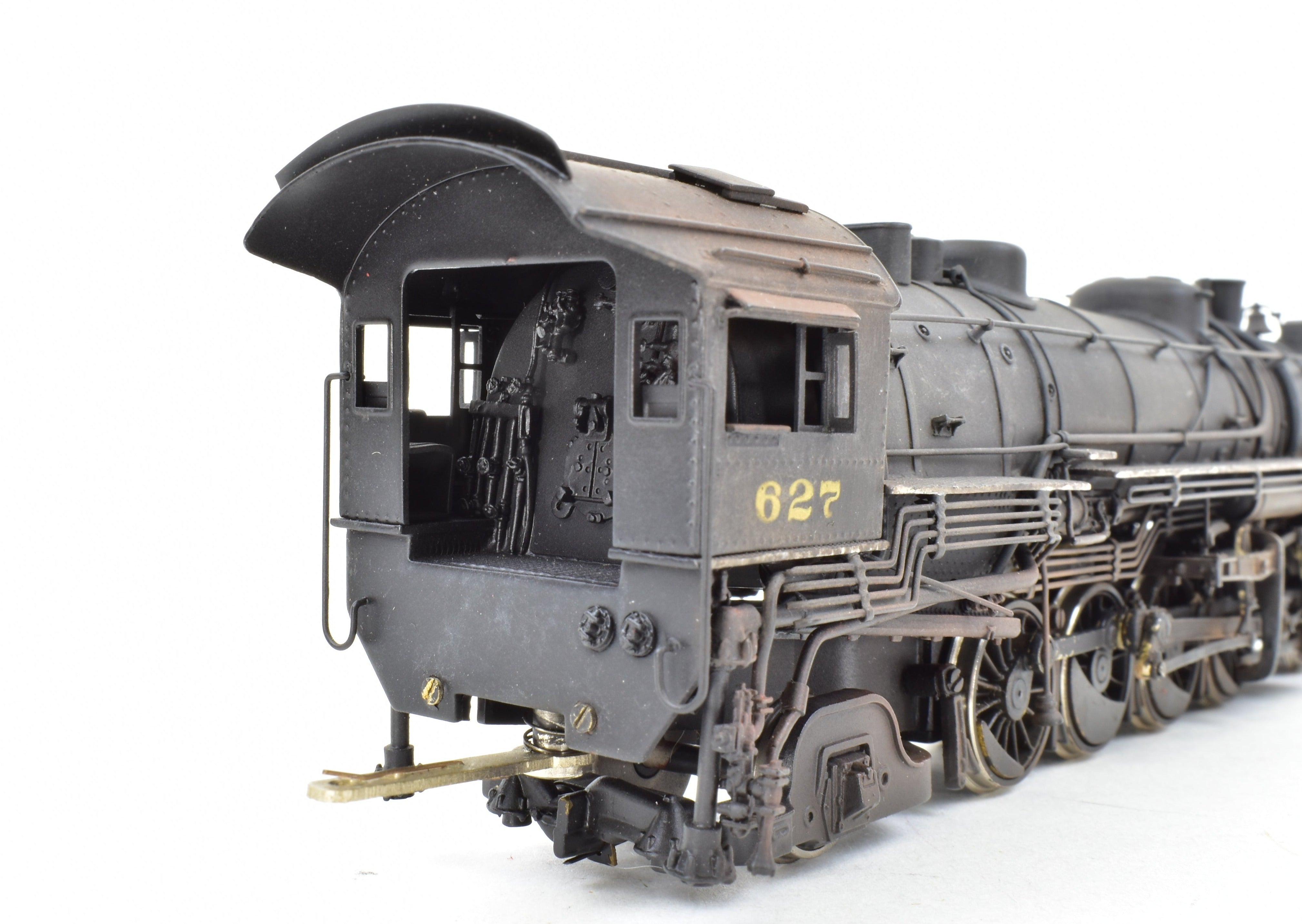 HO Scale Brass NKP - Nickel Plate Road H - 6d 2 - 8 - 2 Mikado CP No. 627 Model