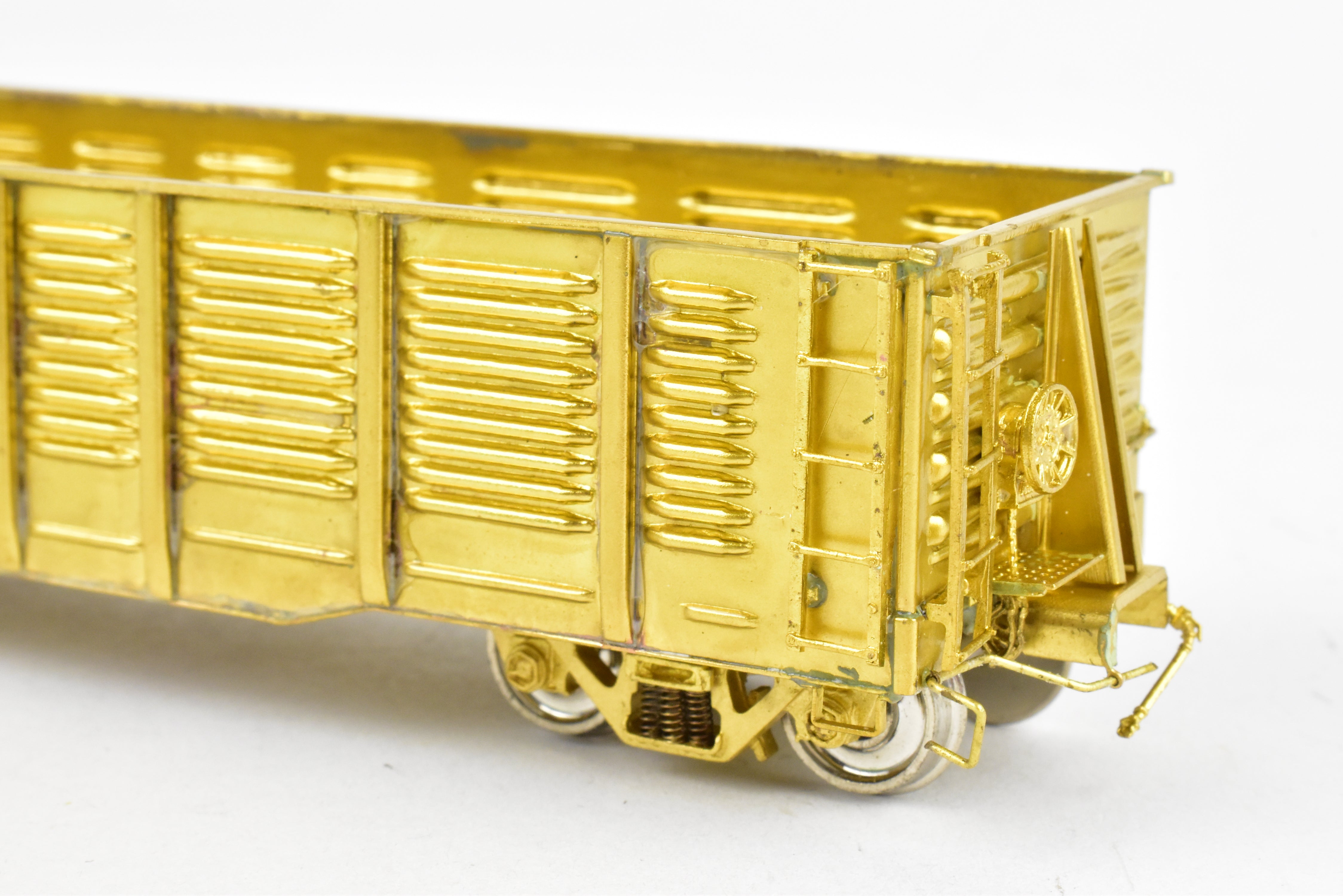 HO Brass ATSF - Santa Fe 100 Ton Gondola by OMI Overland Models