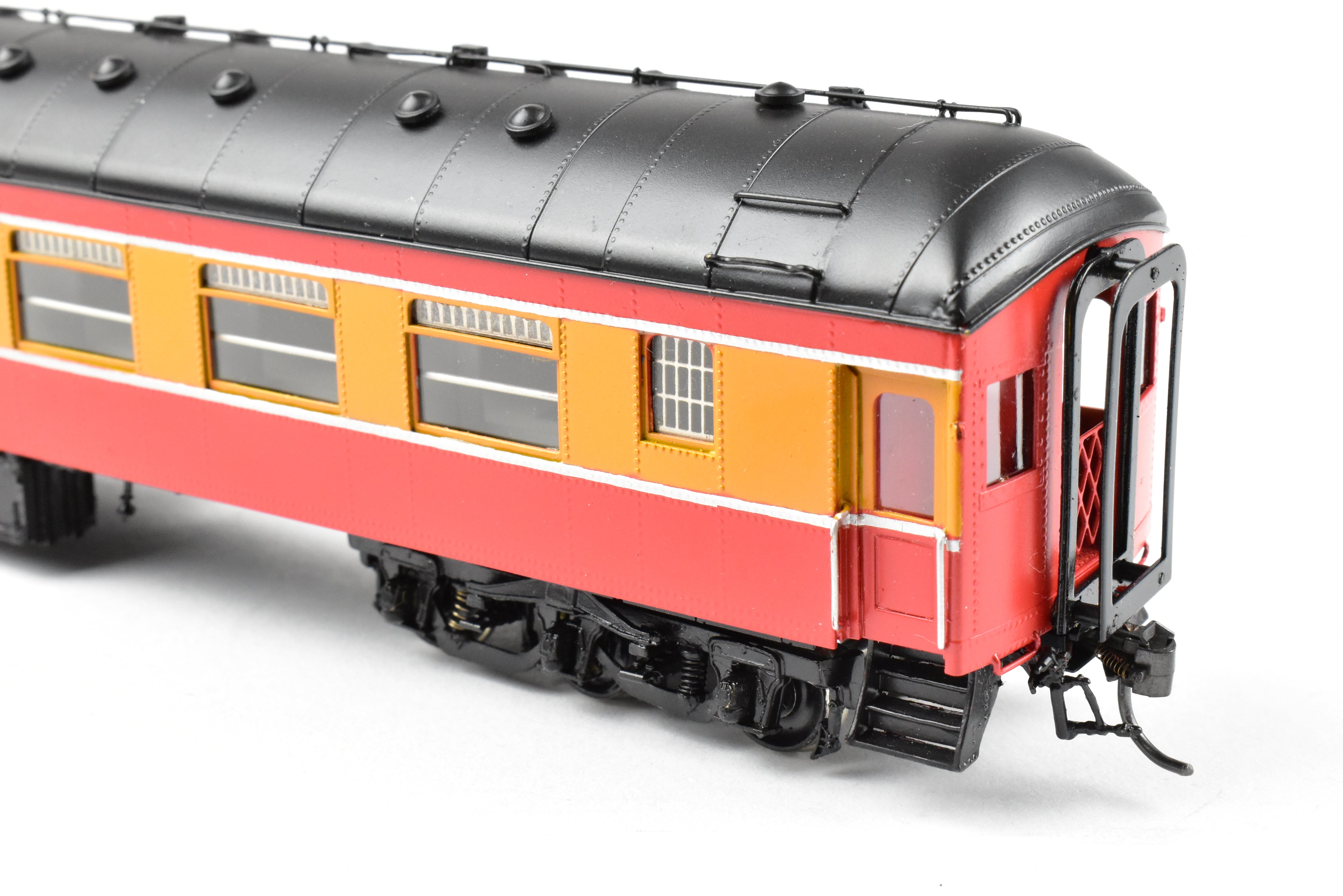 HO Scale Brass Precision Scale Co. Model - Southern Pacific Harriman CS 72' Observation Car of Class 70 - O - 1 in Daylight Scheme, Custom Painted and Lettered #2804