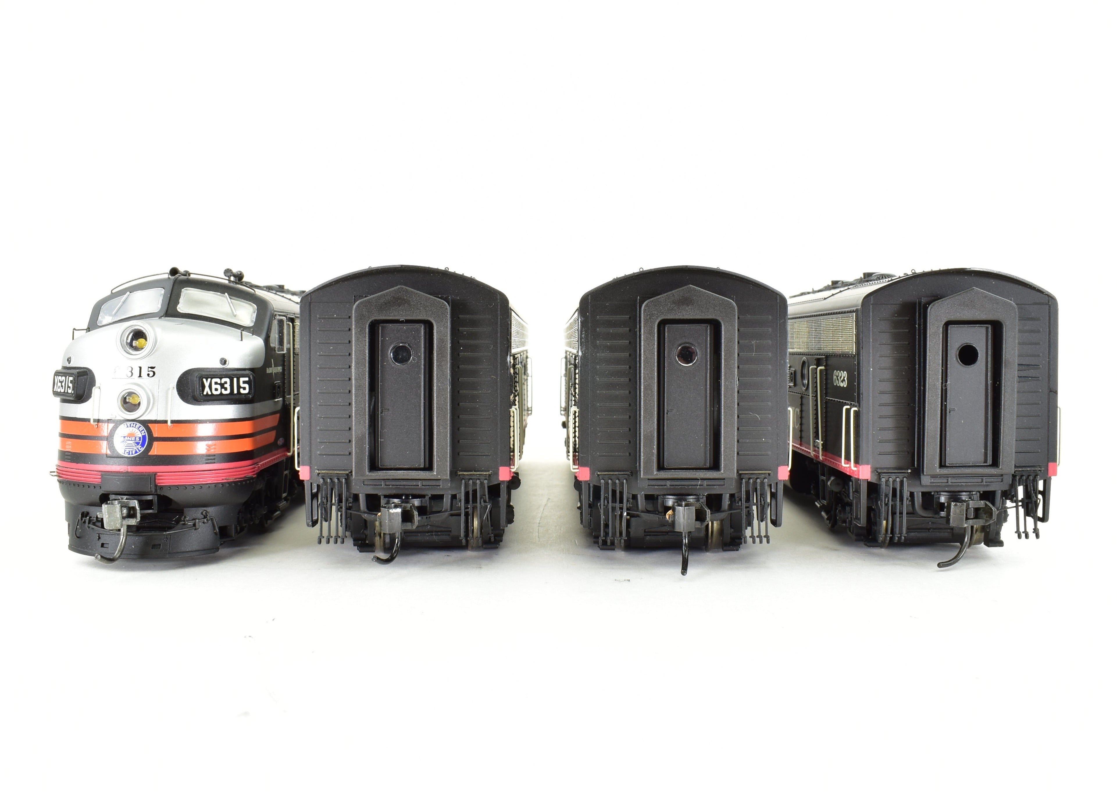 HO Life-Like Proto 2000 Southern Pacific 4-Unit EMD F7 Set with DCC & Sound