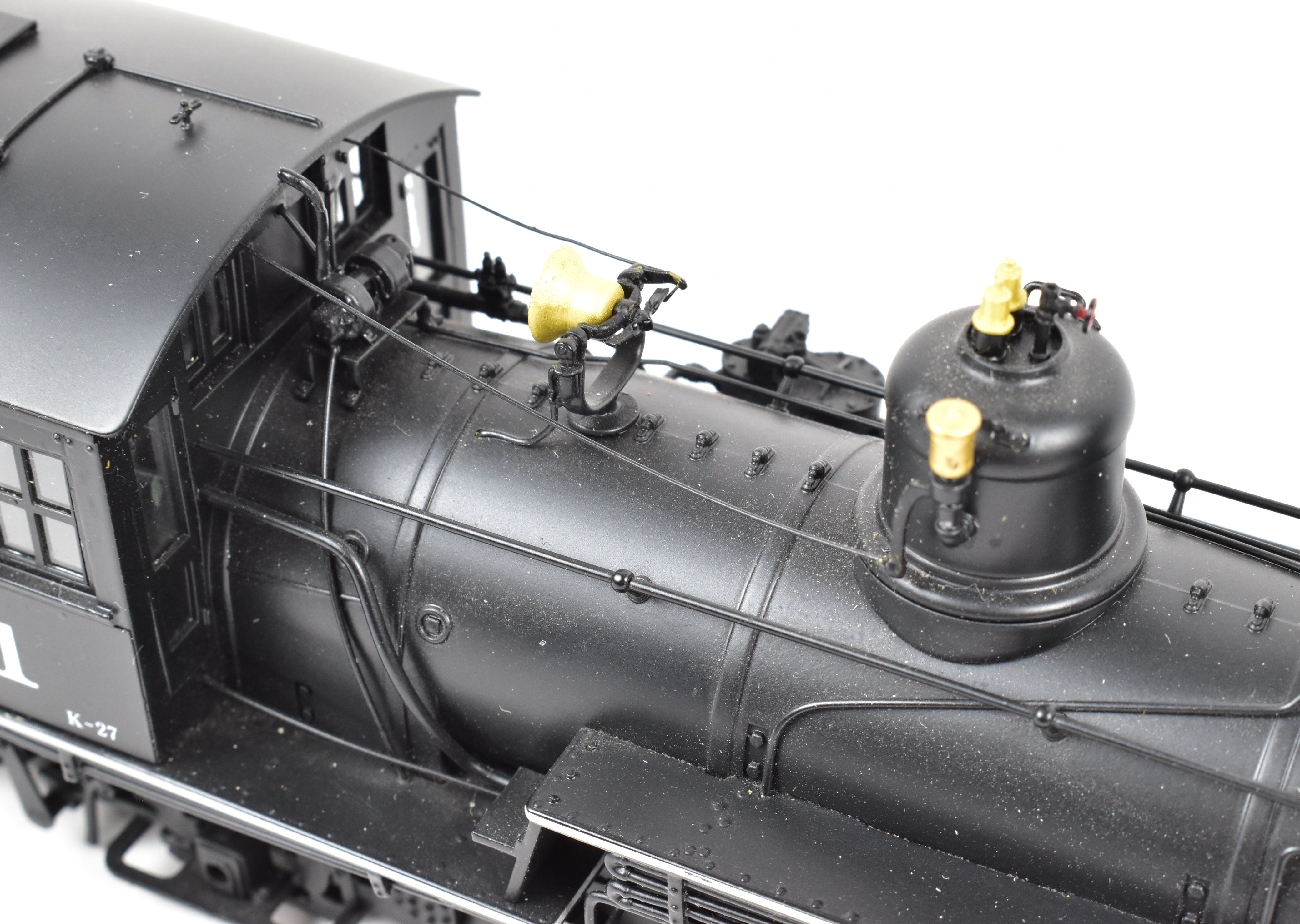 On30 Hybrid Brass MMI Rio Grande Southern K - 27 2 - 8 - 2 Locomotive #461