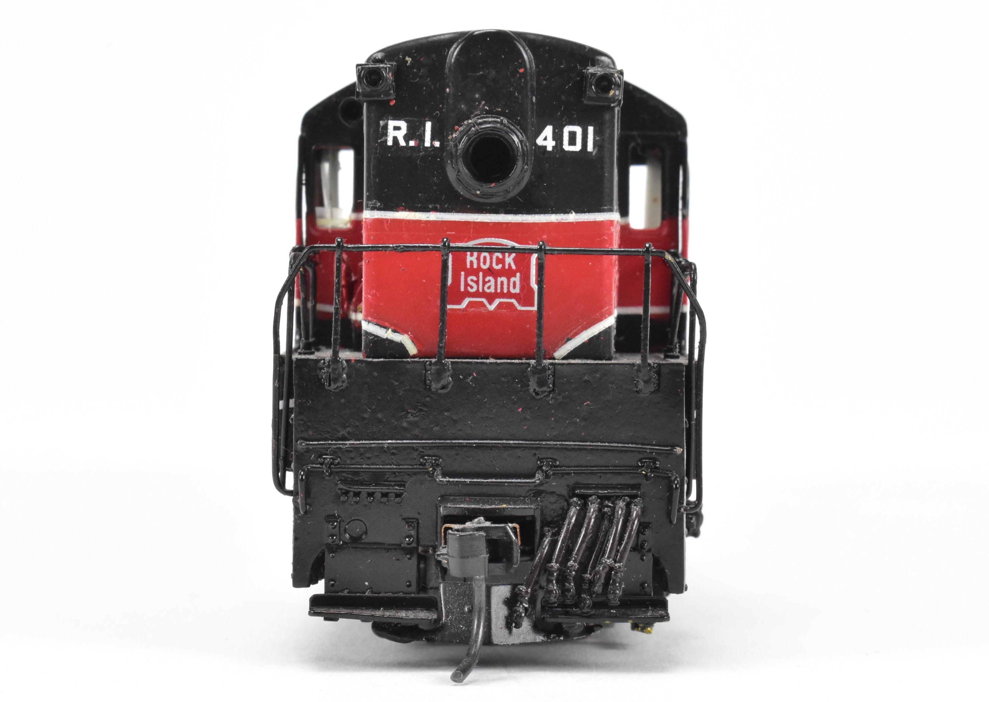 HO Brass Key Imports CRI&P - Rock Island H-16-44 Loewy Design CP 401 with New NWSL Gears