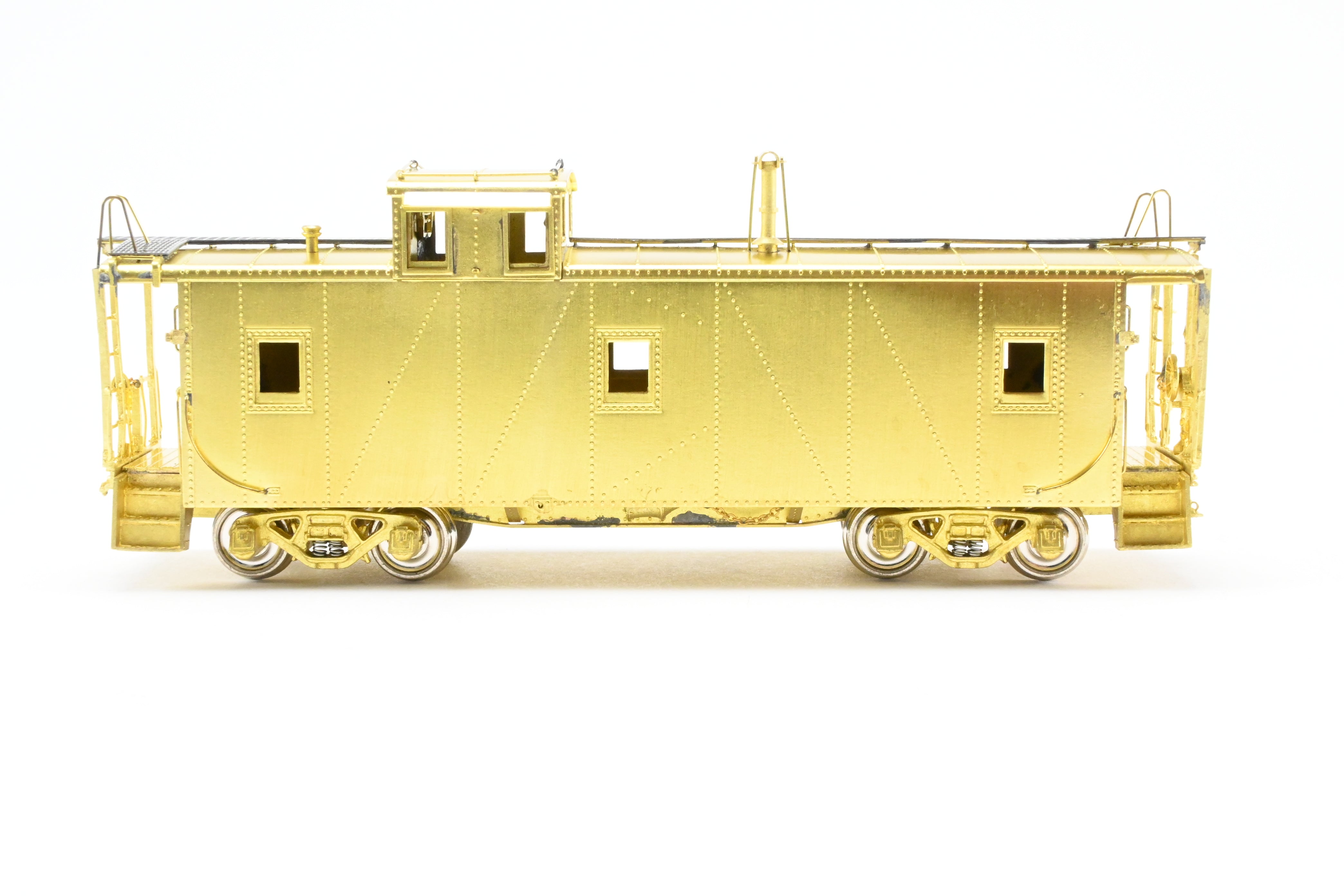 HO Scale Brass OMI - Overland Models, Inc. Missouri Pacific Steel Caboose with Rivets, Model Numbers Ranging from #1016 to #1050