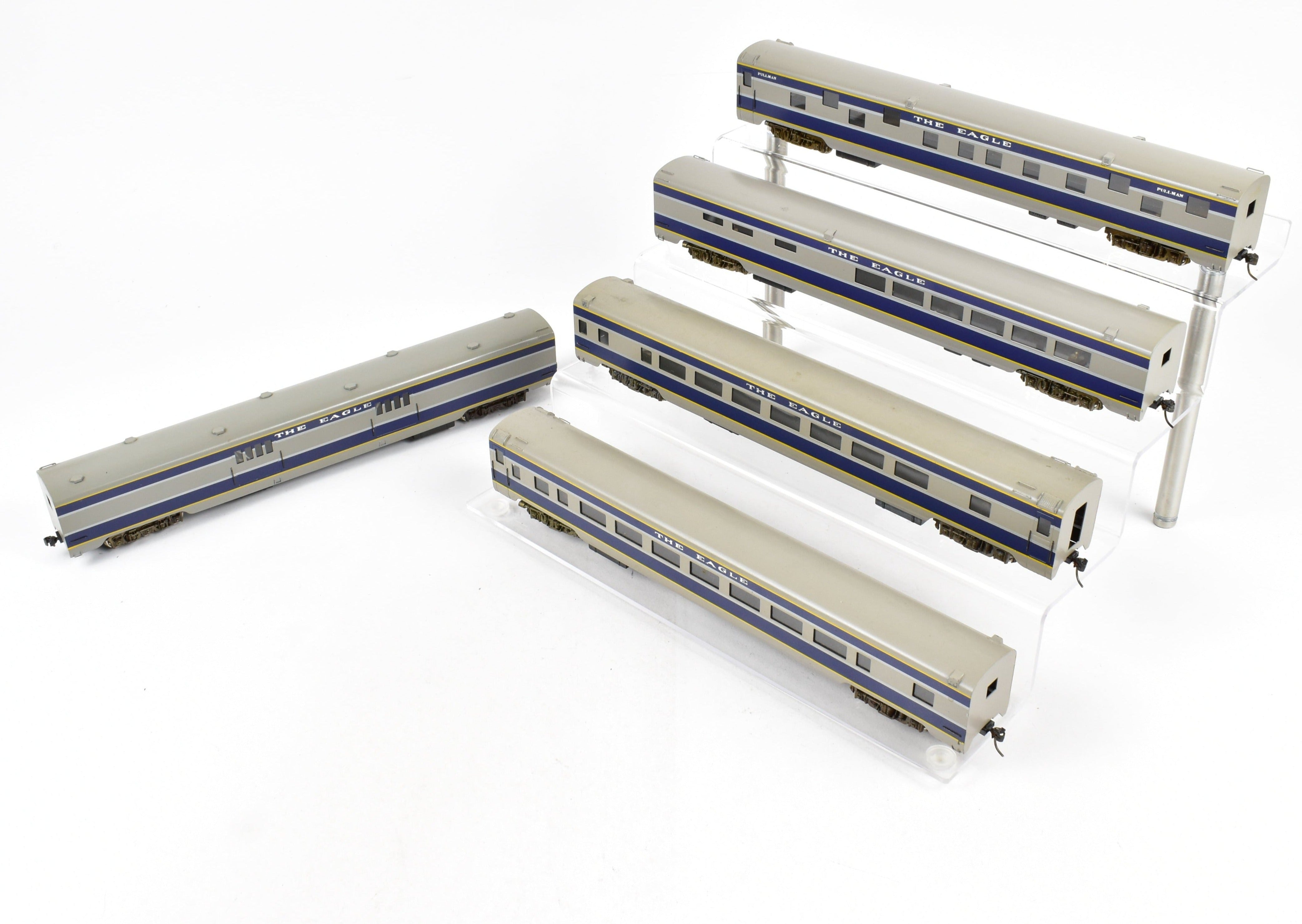 HO Brass Balboa Missouri Pacific The Eagle 5-Car Factory-Painted Passenger Train Set