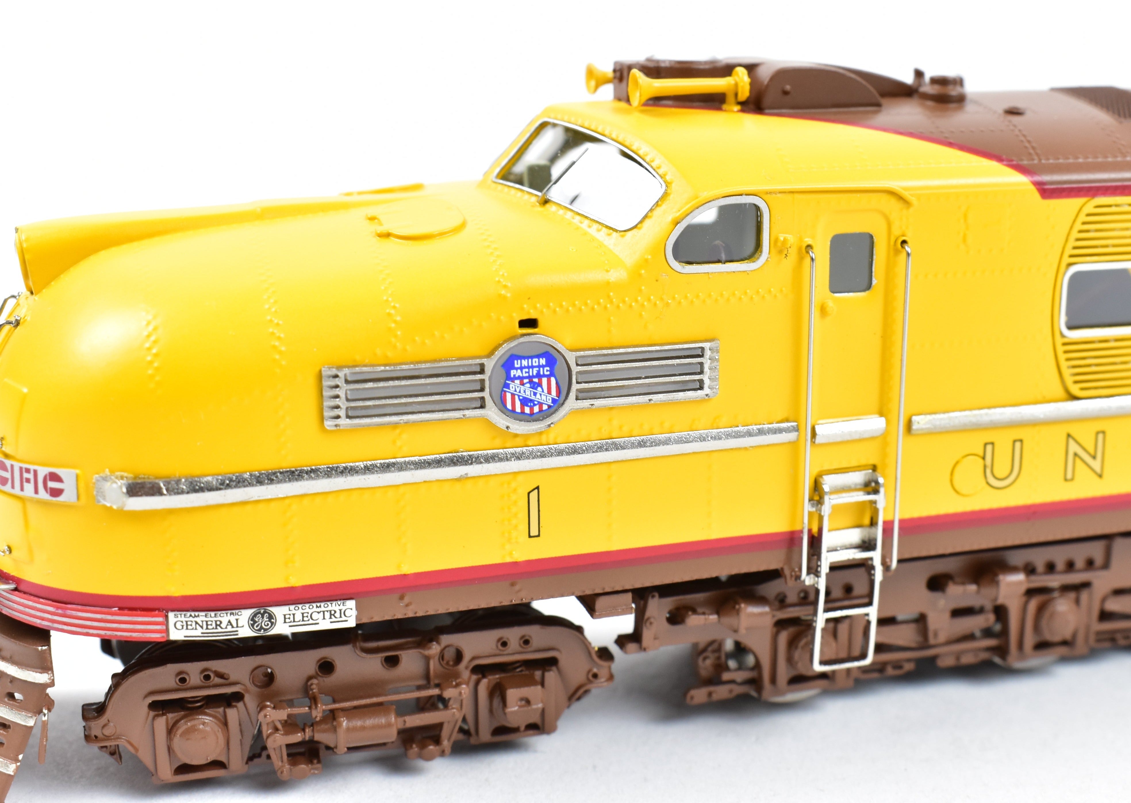 HO NEW DVP Brass Union Pacific GE No. 1 & 2 Steam Turbine Set - Last One!