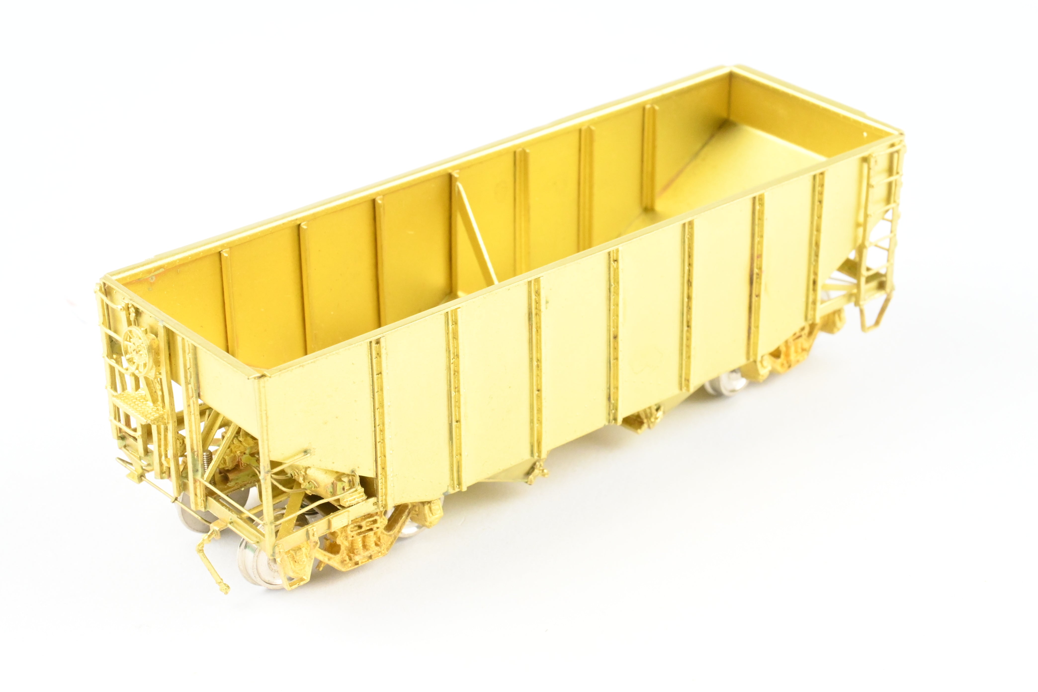 OMI - Overland Models, Inc. 55-Ton 2-Bay Western Maryland HO Brass Hopper Car