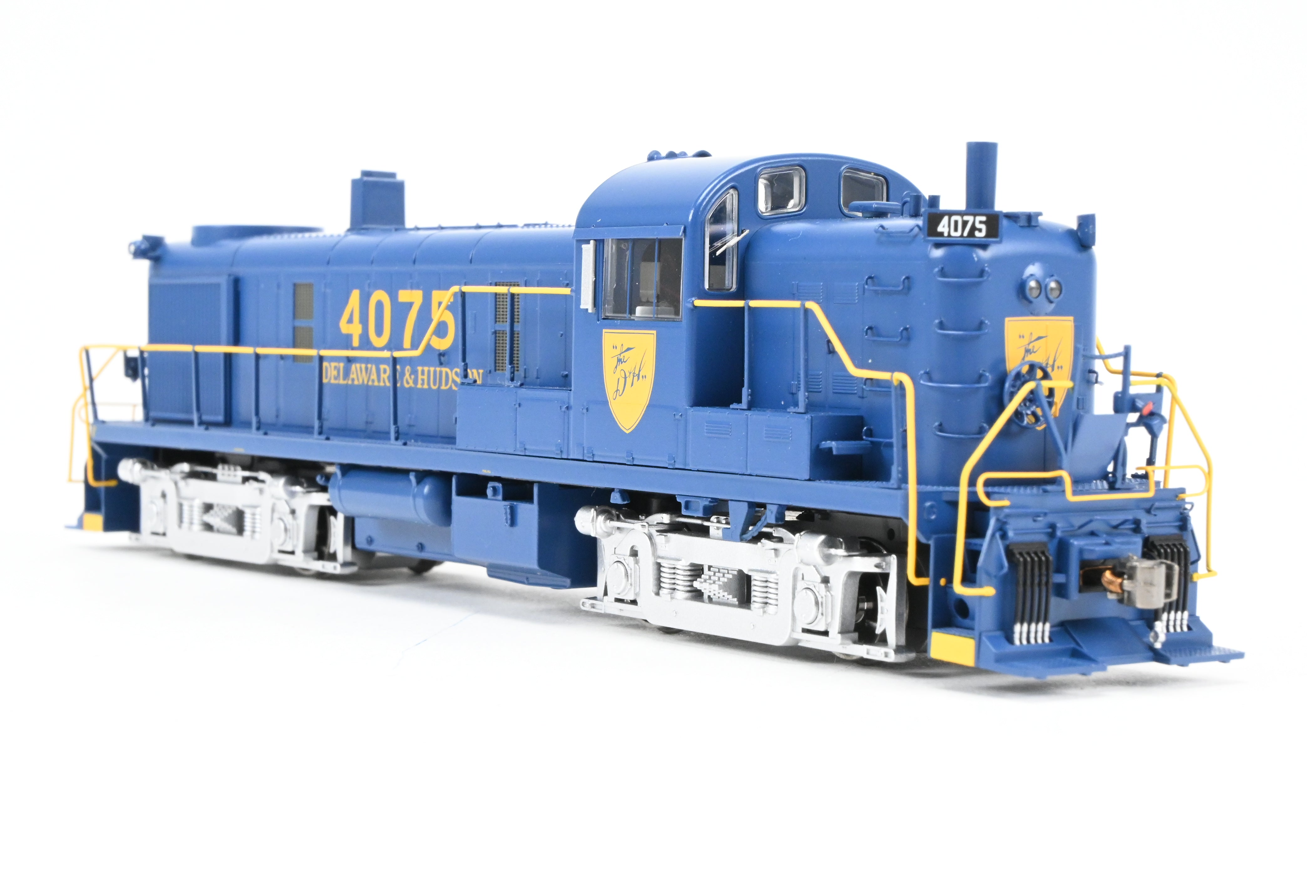 HO Scale Bowser Executive Line Delaware & Hudson Alco RS - 3 Model Train with ESU DCC and Sound Function, Factory - Painted in D&H Colors, Road Number 4075