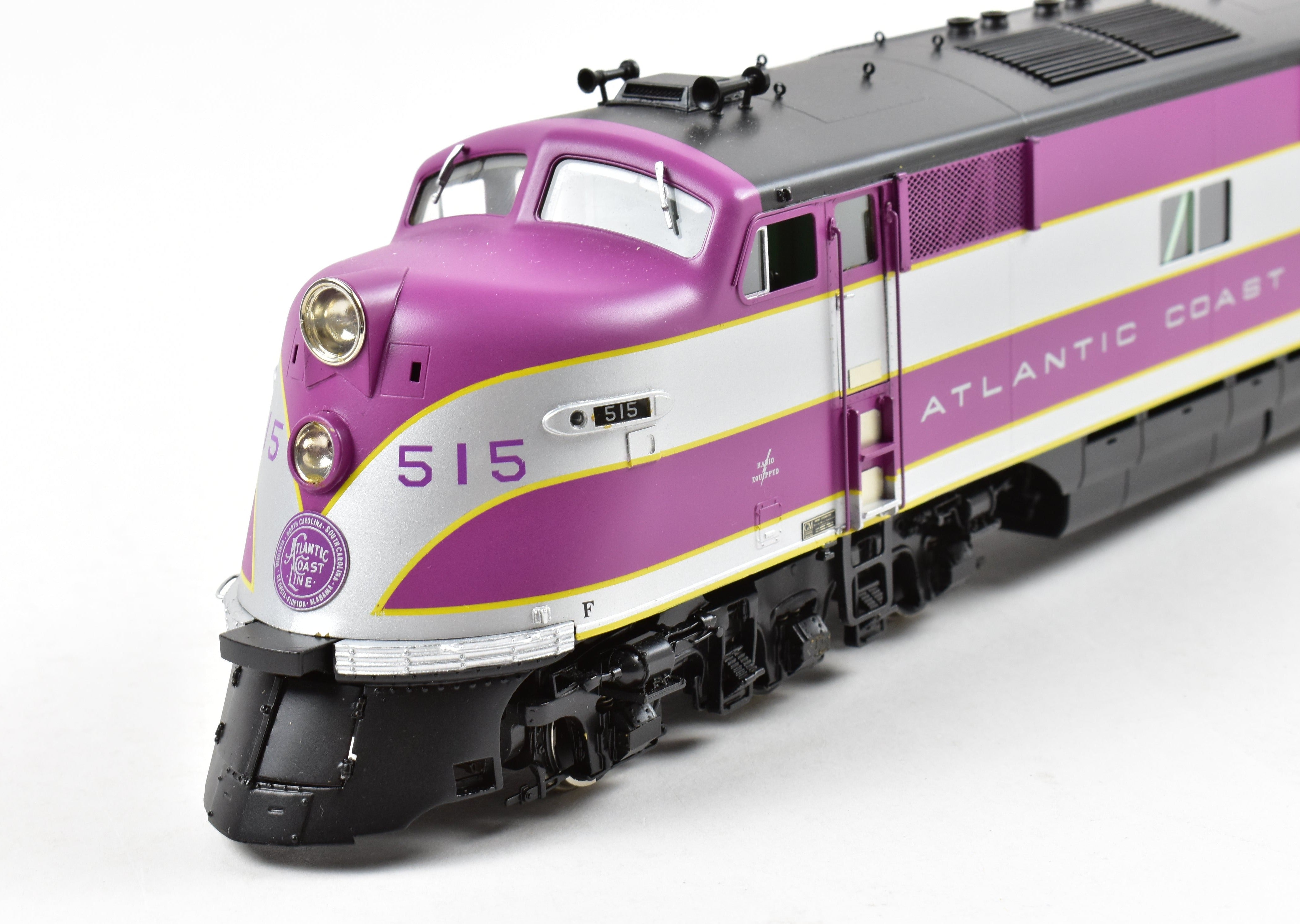 Brass Key Model Imports ACL Atlantic Coast Line EMD E6A/B Set No. 515-A&B Factory Painted