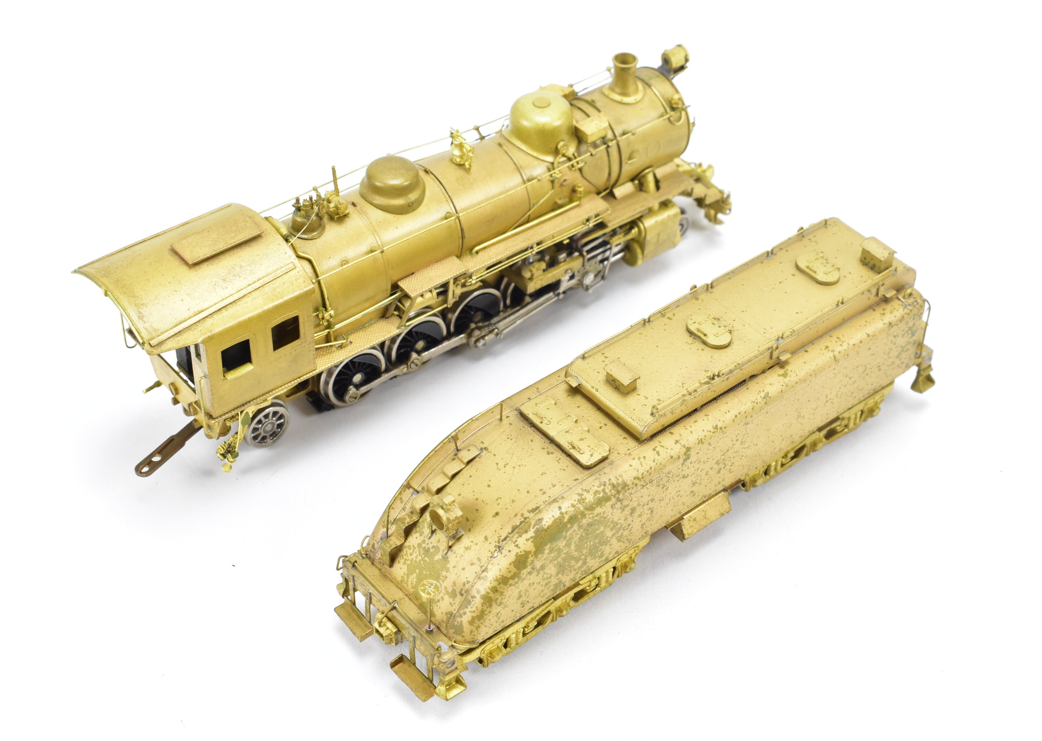 HO Scale Brass Model Train by Westside Model Co., Representing ATSF - Santa Fe 1600 Class TTT 2 - 10 - 2, Complete with REBOXX Box and Foam