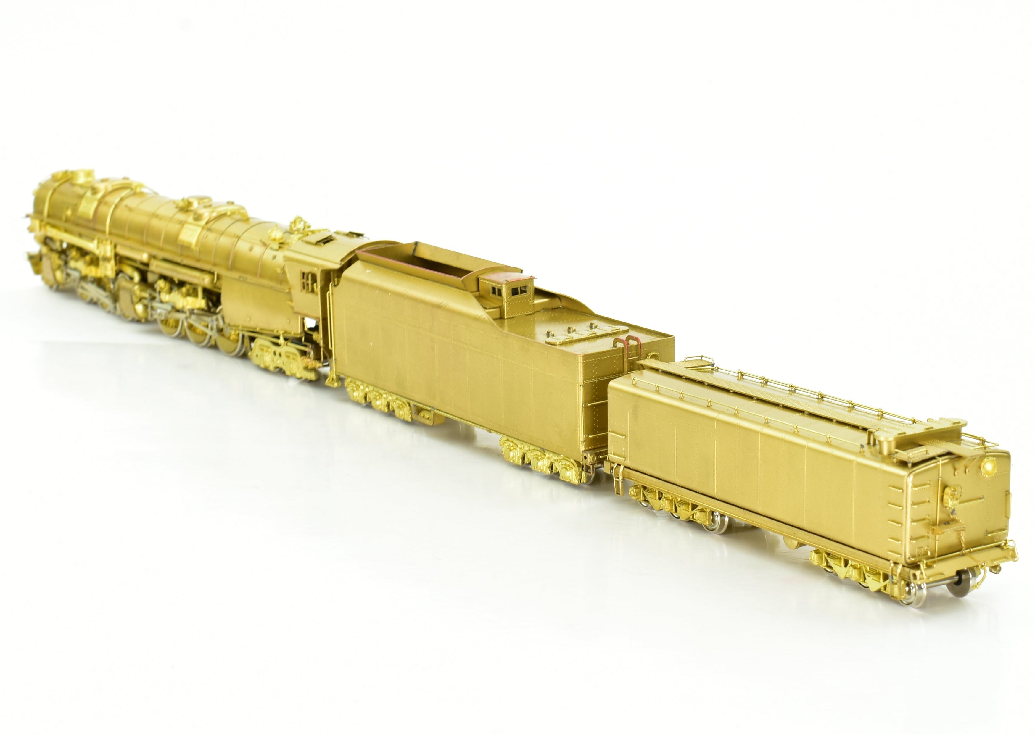 HO Scale Brass Model Train Key Imports Norfolk & Western Class A 2-6-6-4 Steam Locomotive with Auxiliary Water Car