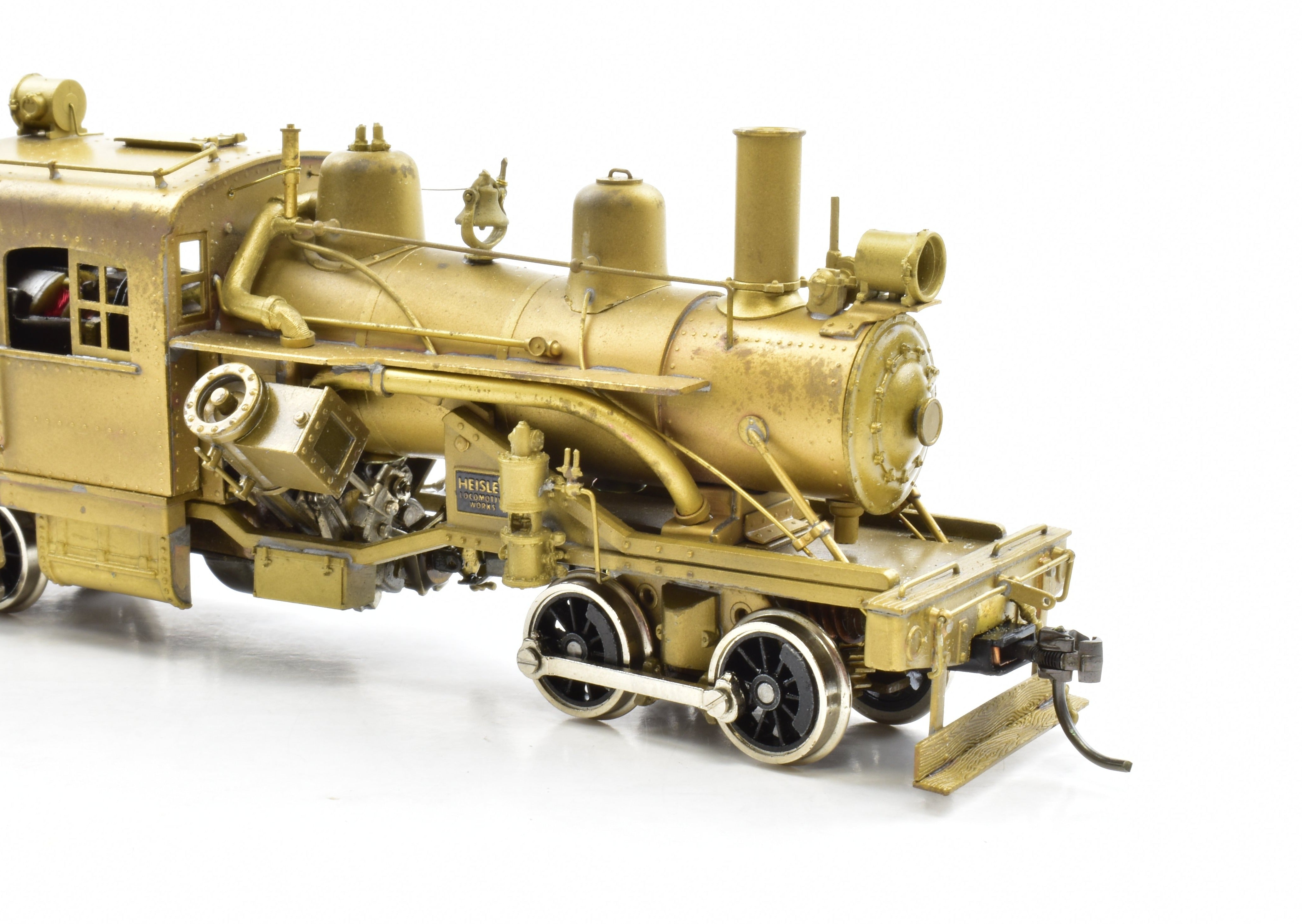 HO Scale Brass PFM - United 65 - Ton Heisler Geared Logging Locomotive Model for Railroad Enthusiasts