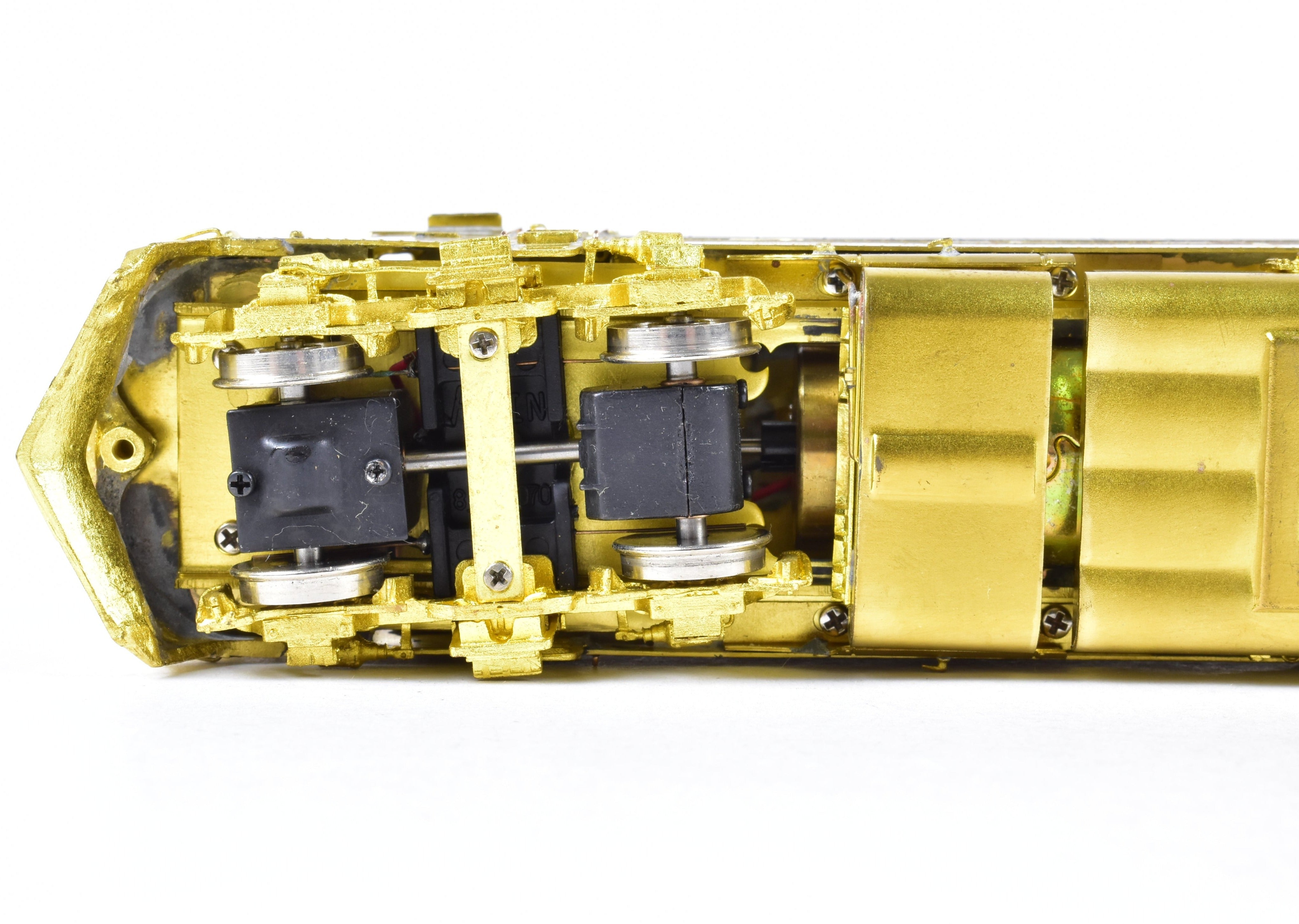 HO Scale Brass Western Pacific EMD F7A 913, 921 w/ Snowplow from Overland Models