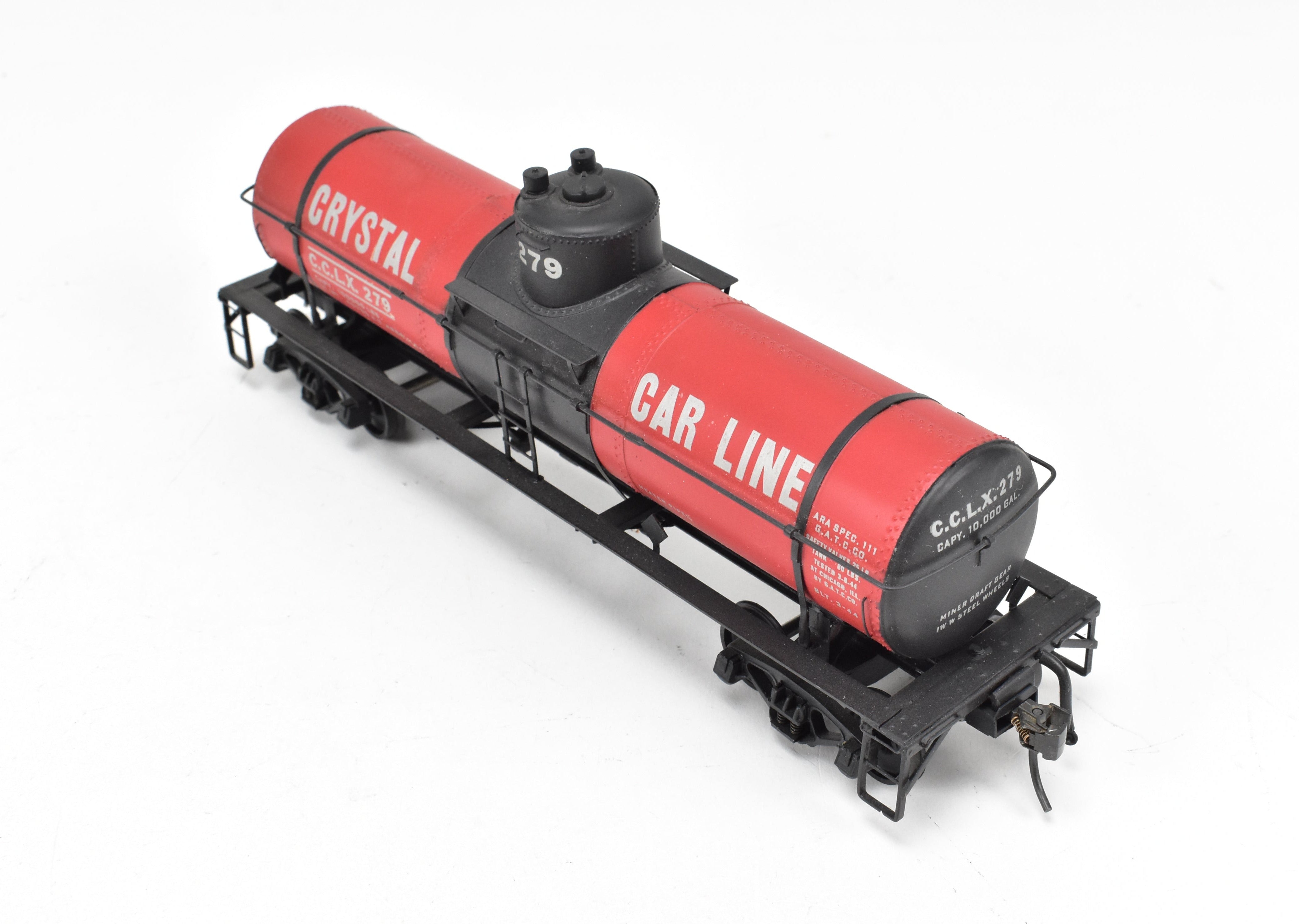O Scale Brass Single-Dome Tank Car CP CCLX 279, Custom Painted, No Original Box