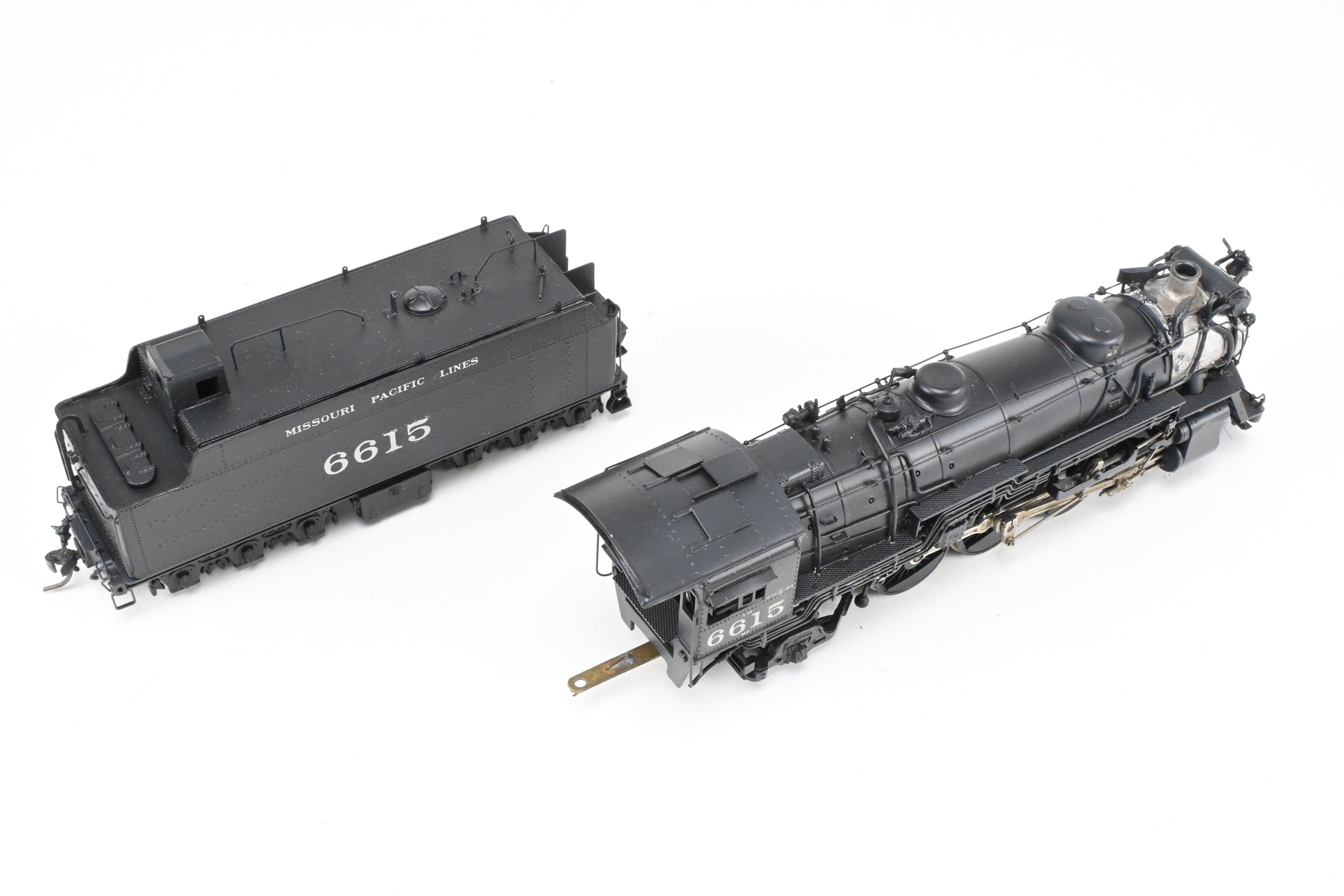 HO Scale Brass Custom - One-of-a-Kind Joe G. Collias Scratch - Built Missouri Pacific 4 - 6 - 2 Steam Locomotive No. 6615