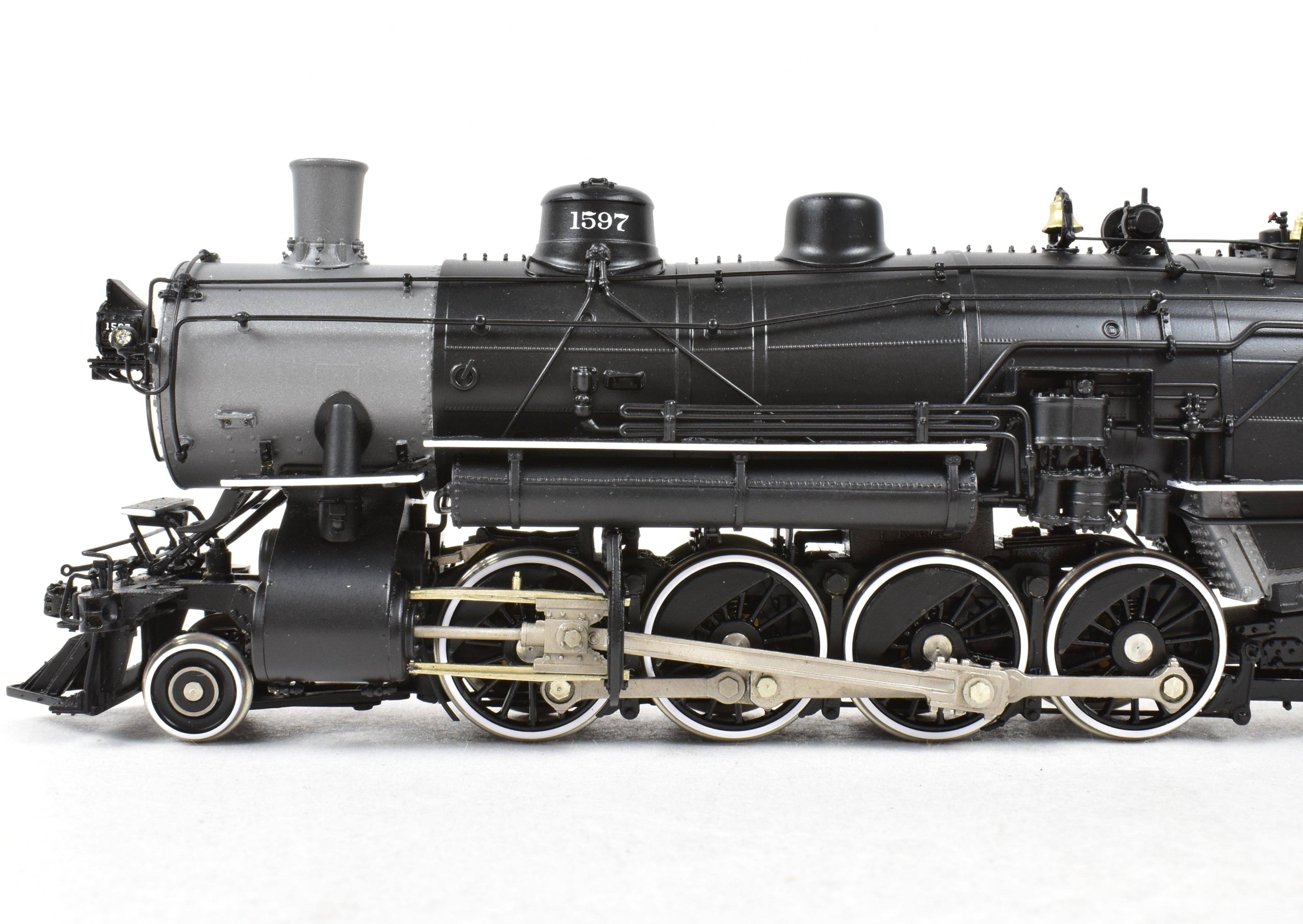 HO Scale Brass W&R Enterprises NP Northern Pacific Class W 2-8-2 Ver 1A Factory Painted #1597