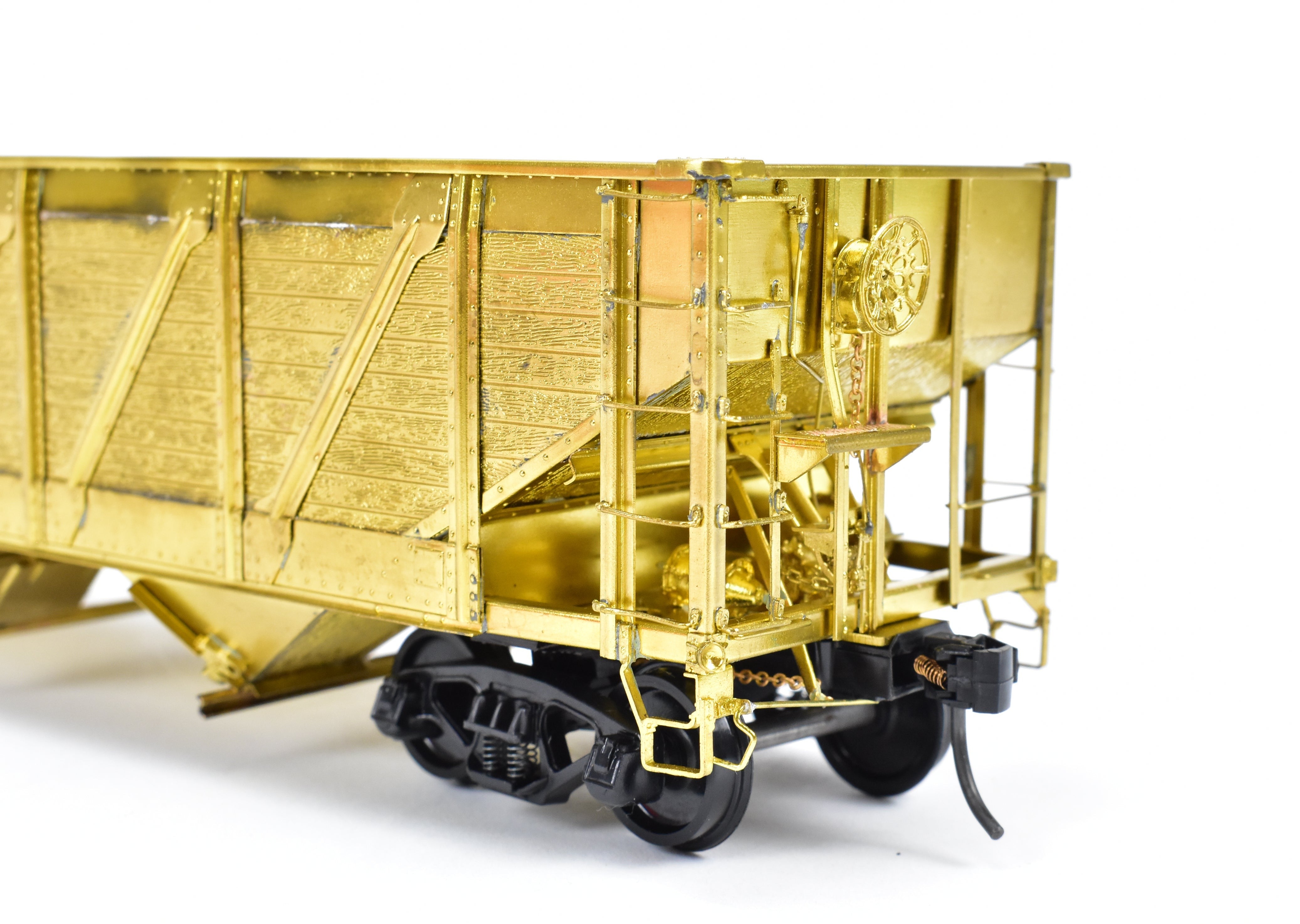 O Brass Precision Scale Co. Norfolk & Western 70-Ton Triple Bay Hopper Model