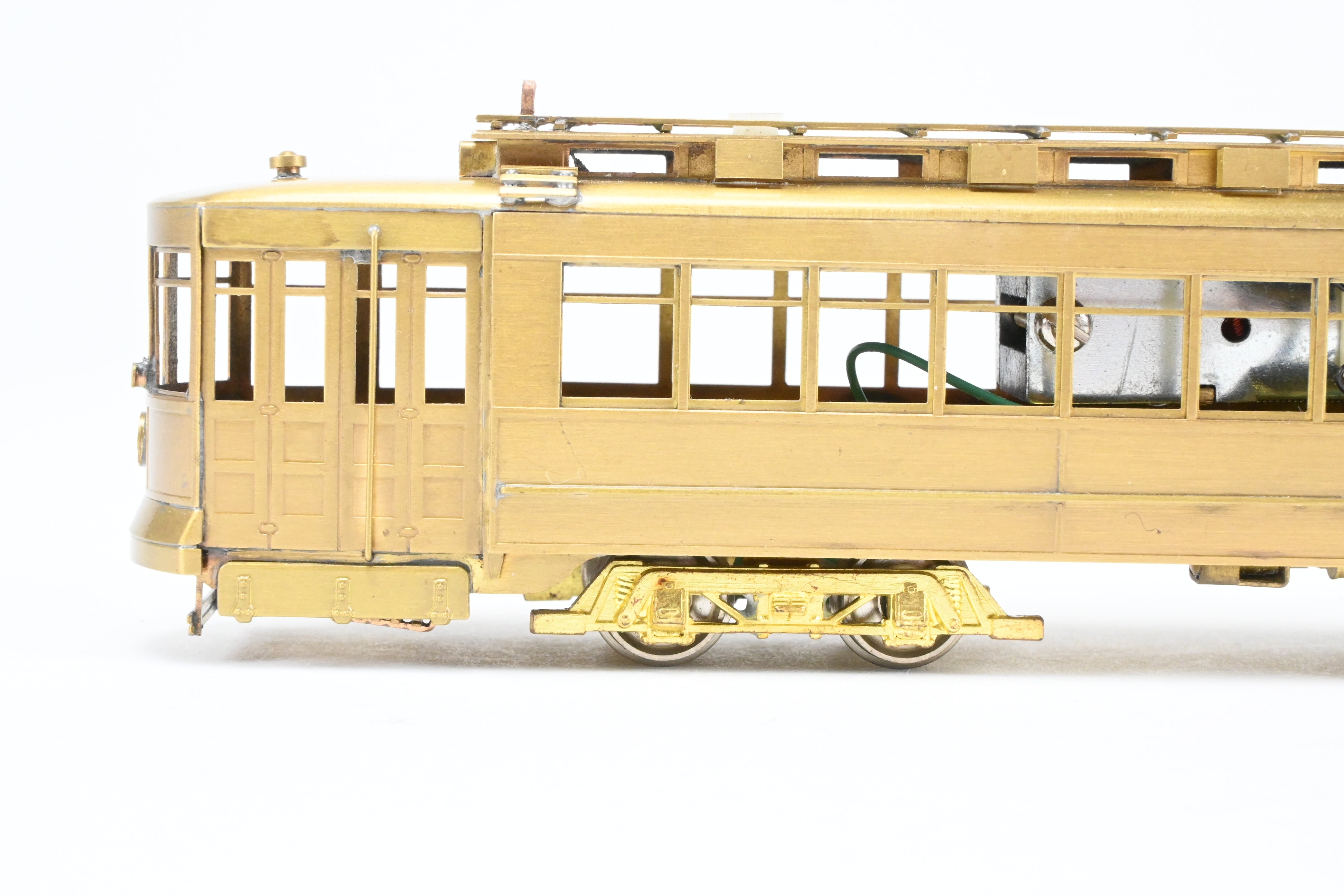 High - Quality HO Scale Brass Chicago Surface Lines Pullman Car Model - Fairfield Models 343 CSL