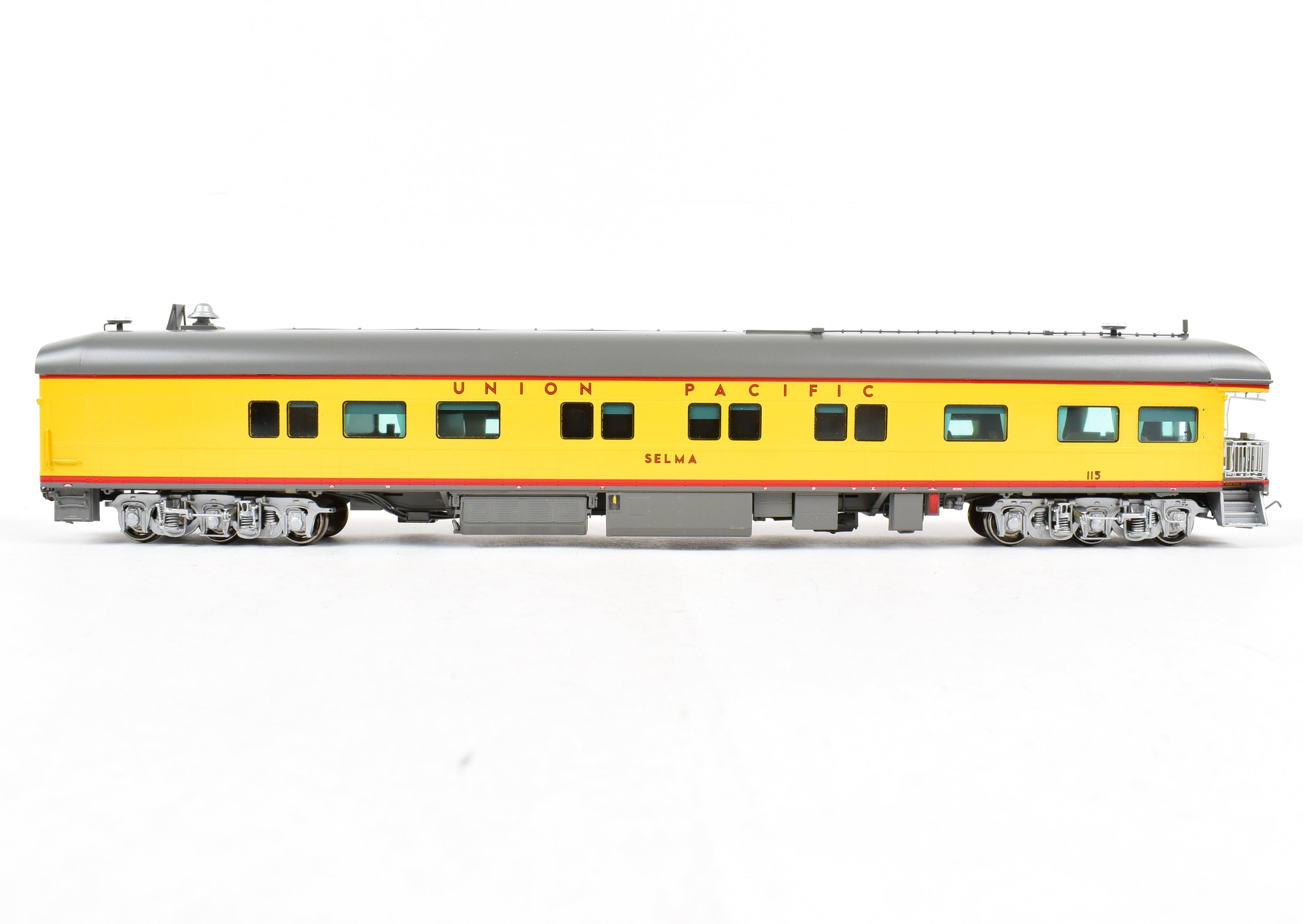 HO Scale Brass Union Pacific Selma Business Car FP No. 115 Model by Overland Models, Inc. (OMI)