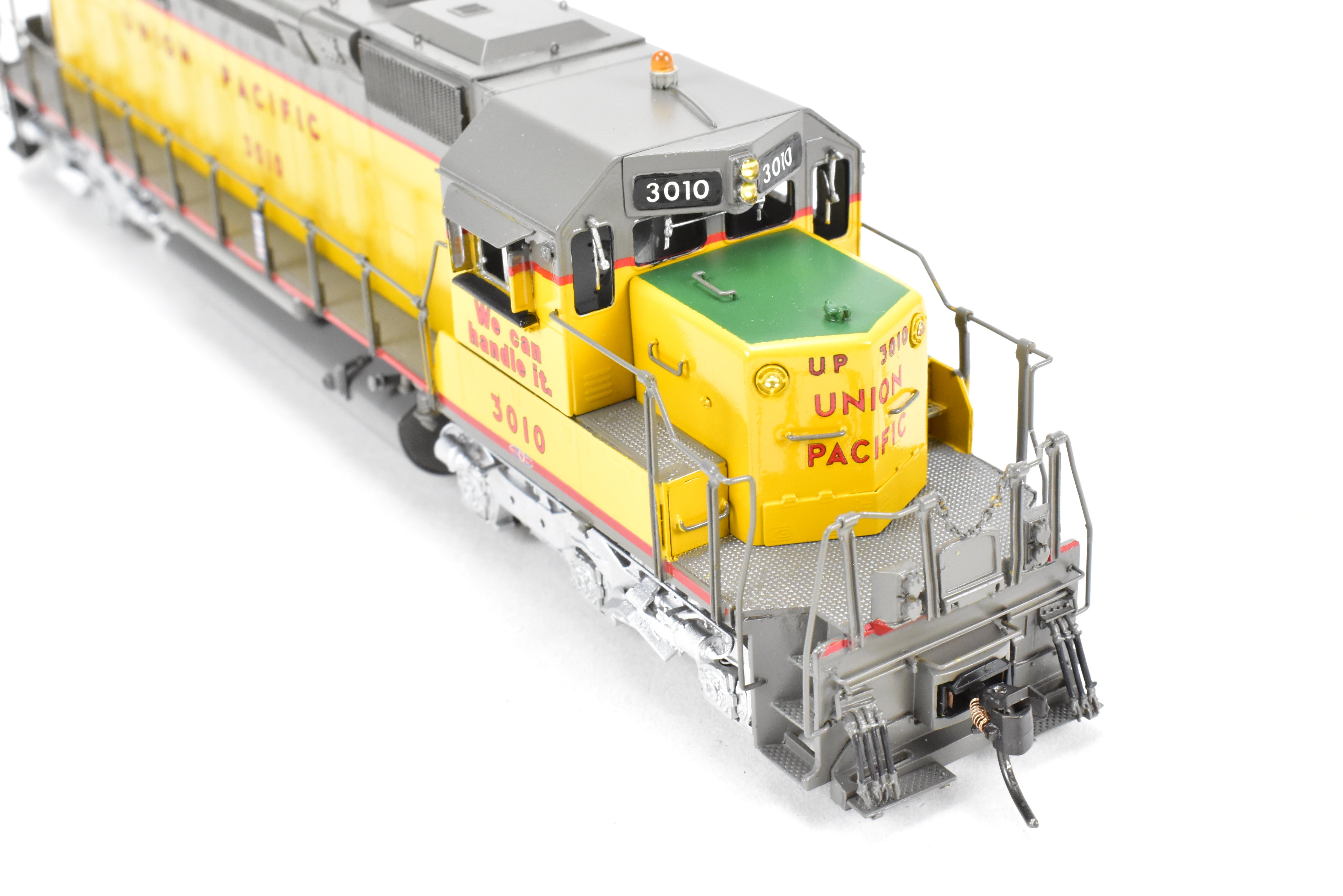 HO Scale Brass Model Train - Overland Models Inc. Union Pacific EMD SD40 Low Hood Custom Painted Locomotive No. 3010