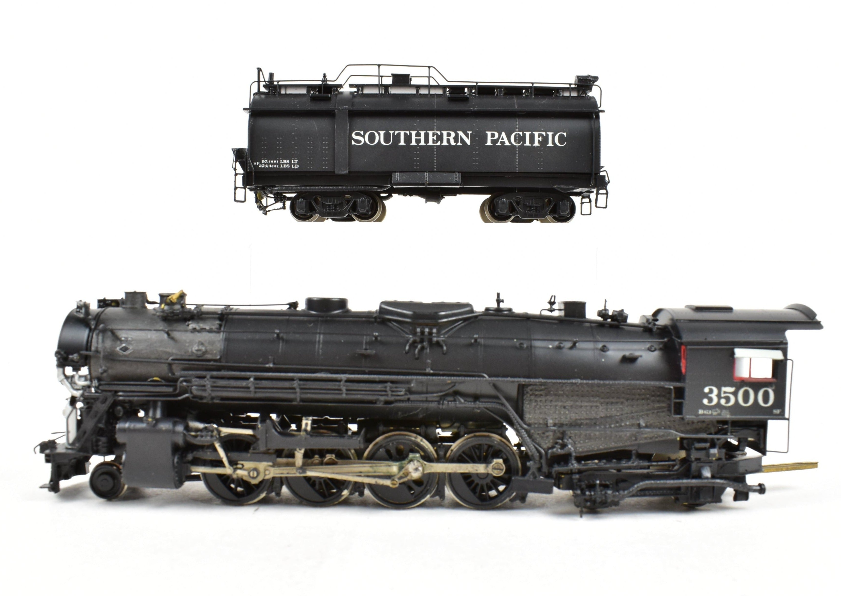 High - Quality HO Scale Brass Balboa Southern Pacific B - 1 Berkshire 2 - 8 - 4 Locomotive with Custom Painted Finish
