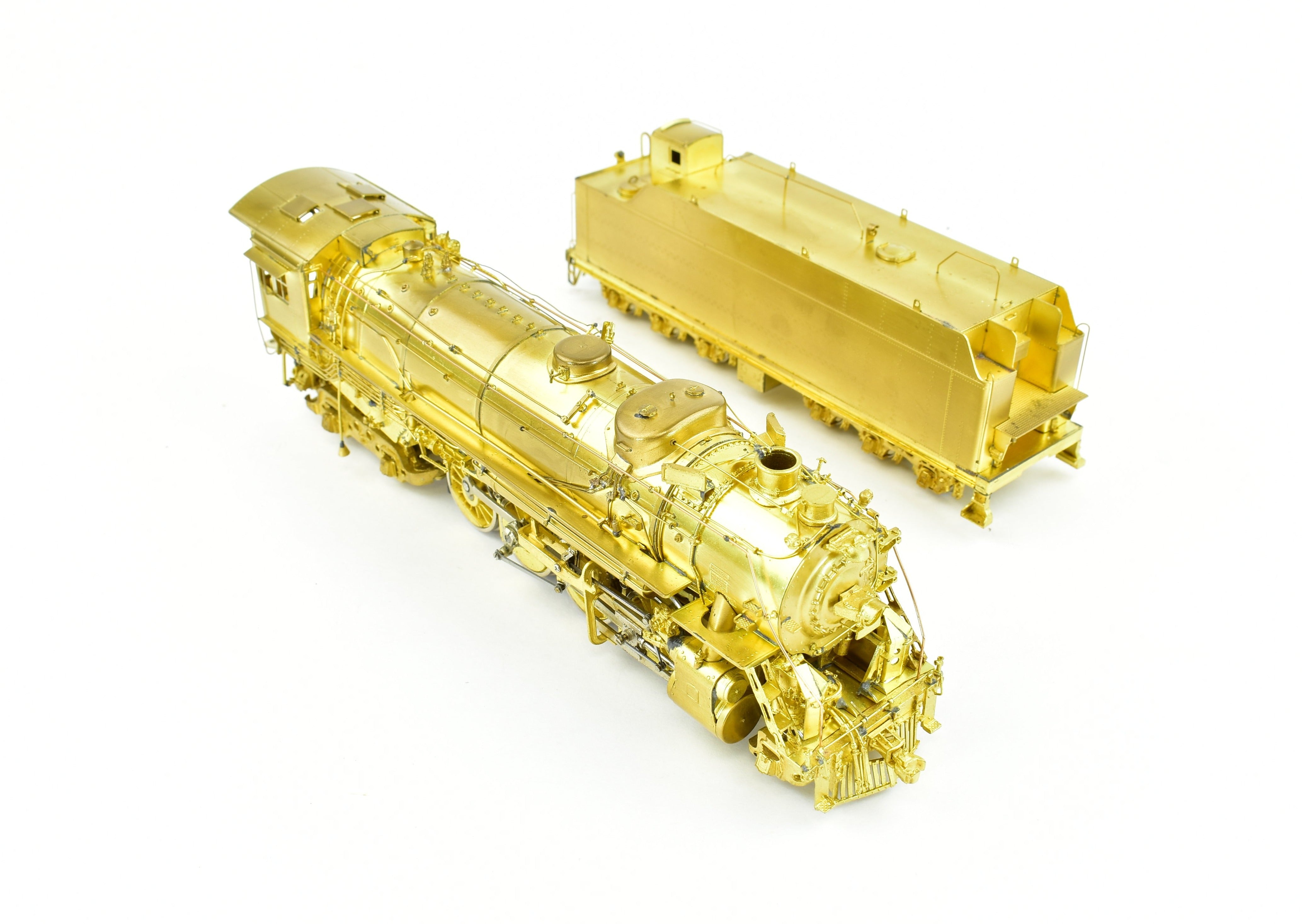 HO Scale Brass Model Train by Overland Models, Inc. - International-Great Northern/Missouri Pacific 2-8-4 Locomotive