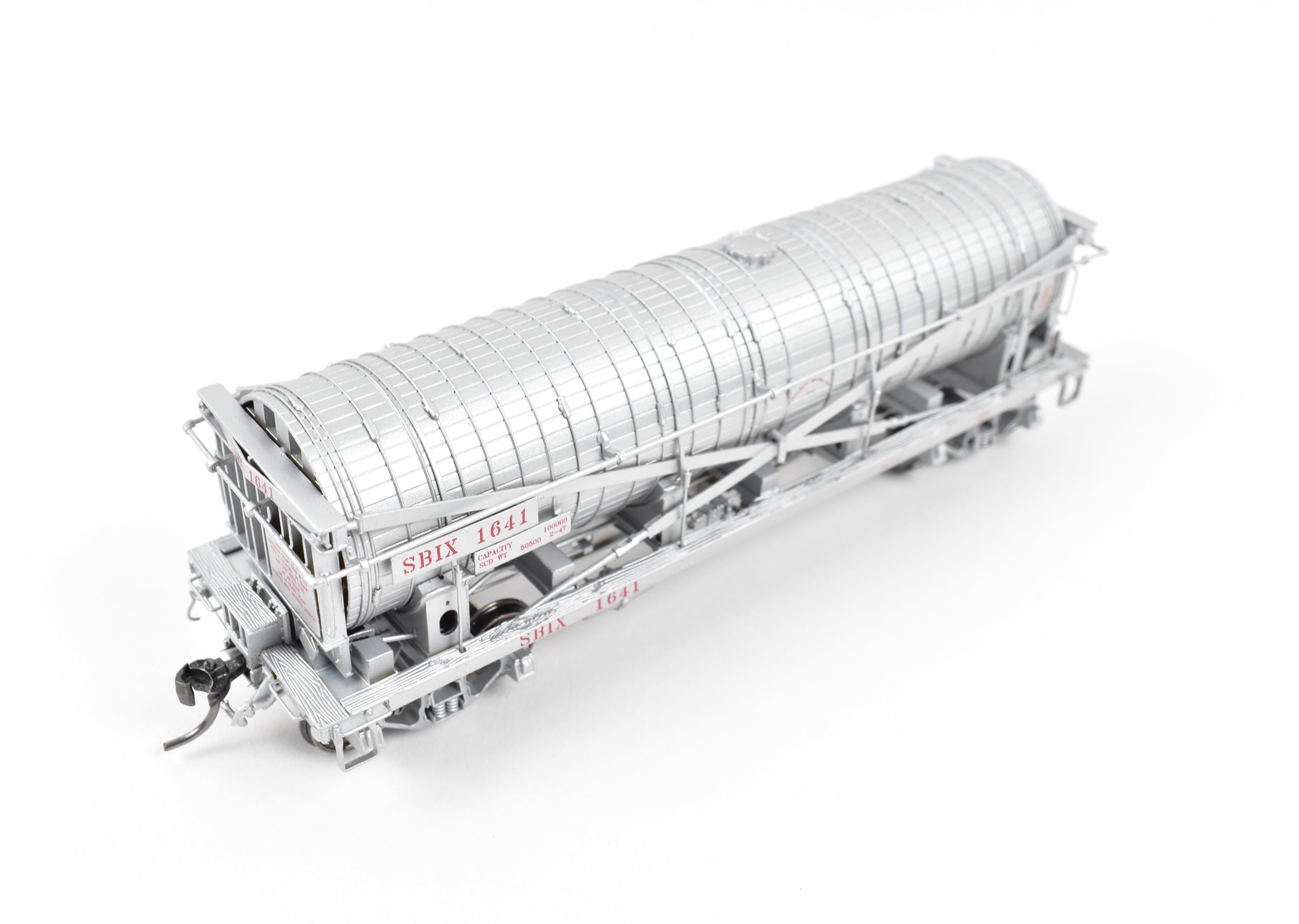 High - Quality HO Scale New Brass Model Train for North Bank Line, Standard Brand Vinegar Car with SBIX 1641 Specification