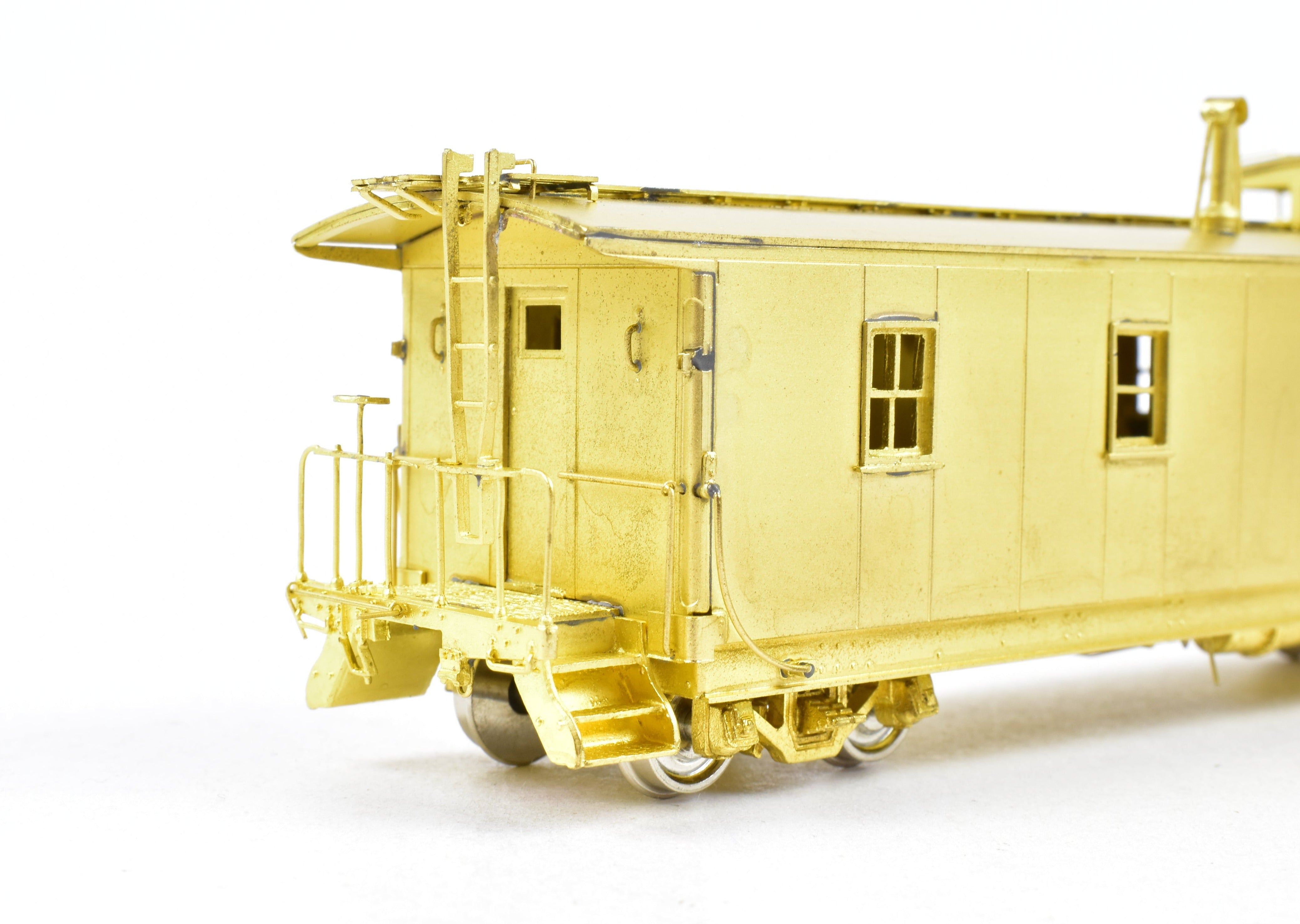 HO Scale Brass NYC - New York Central Pacemaker Plywood Caboose Model by Overland Models, Inc. (OMI)