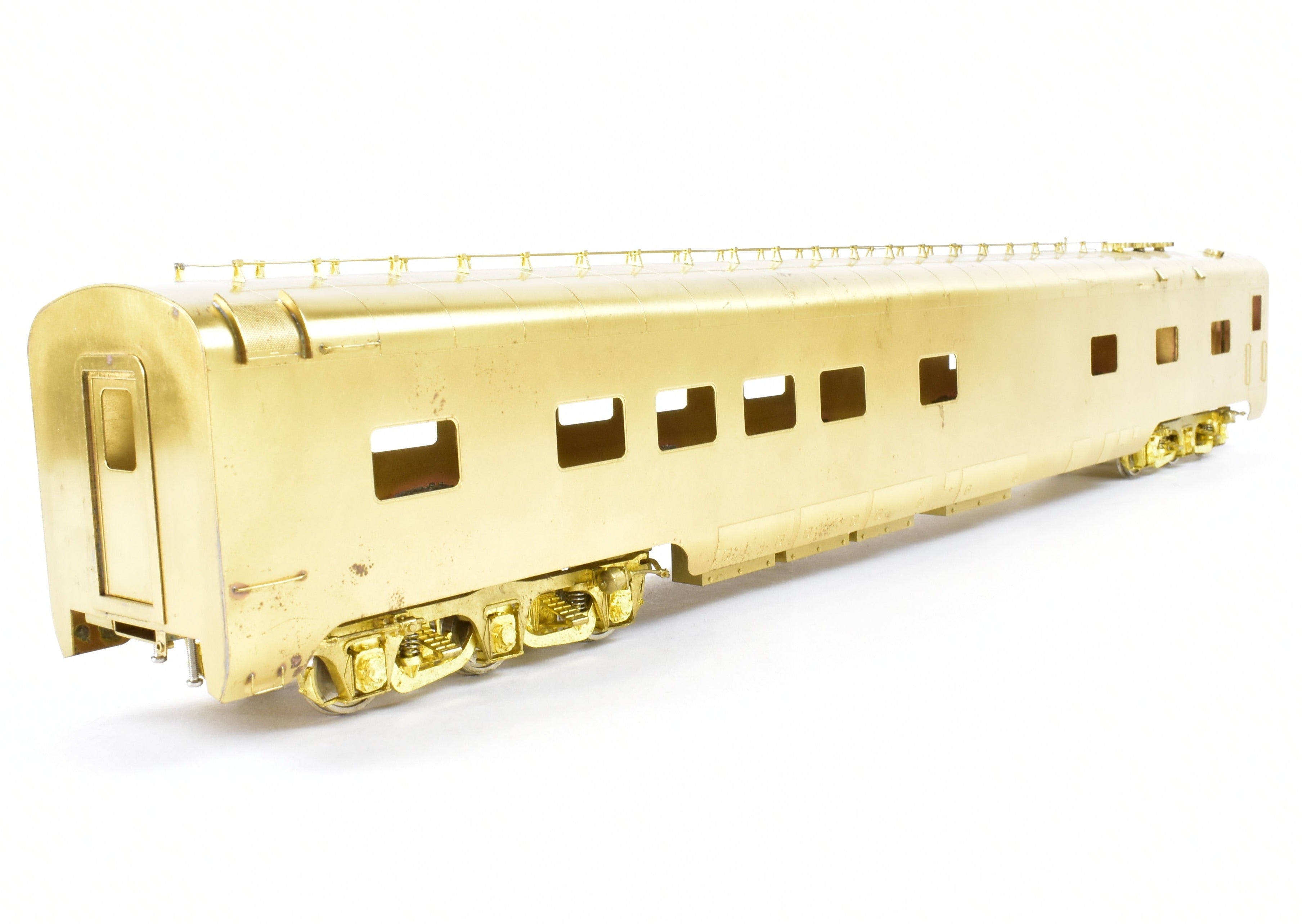 1985 O Scale Brass Sunset Models NYC New York Central Diner with Trucks