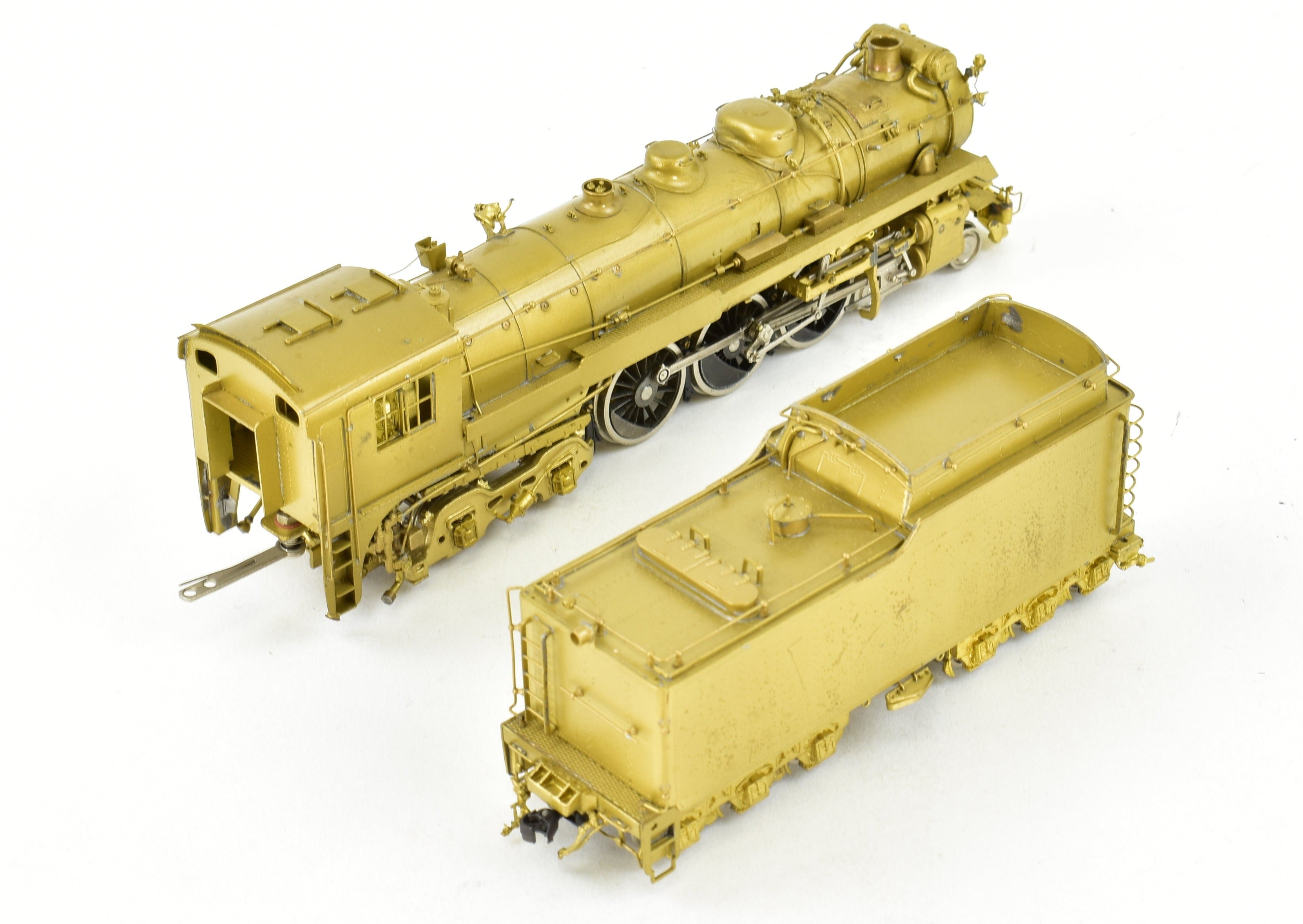 HO Scale Brass Model Train - Van Hobbies CPR Canadian Pacific Railway H - 1 - a.b. 4 - 6 - 4 Hudson Locomotive Replica