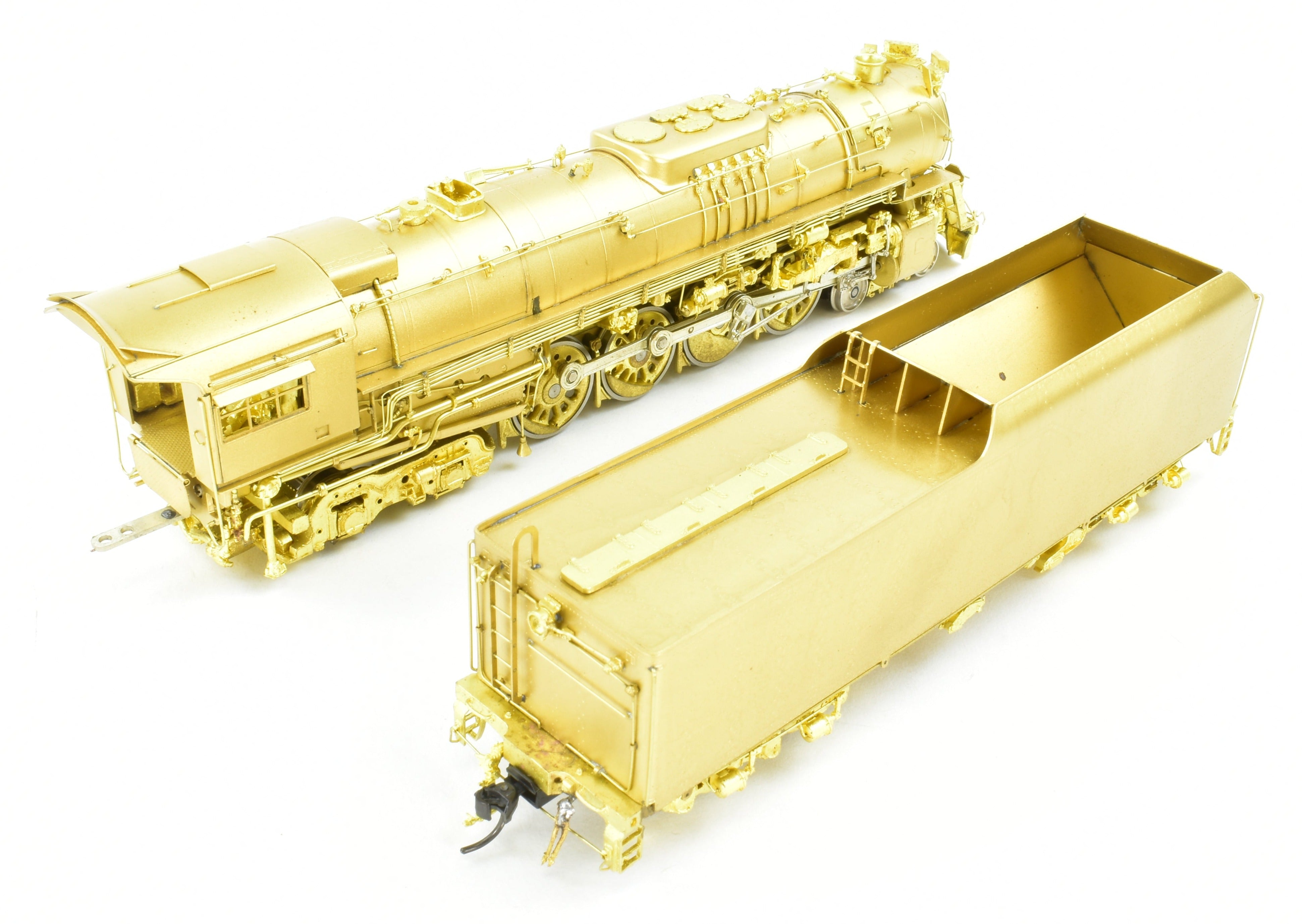 HO Scale Brass Key Imports Chesapeake & Ohio J - 3a 610 Class 4 - 8 - 4 Steam Locomotive Model in Greenbrier Color