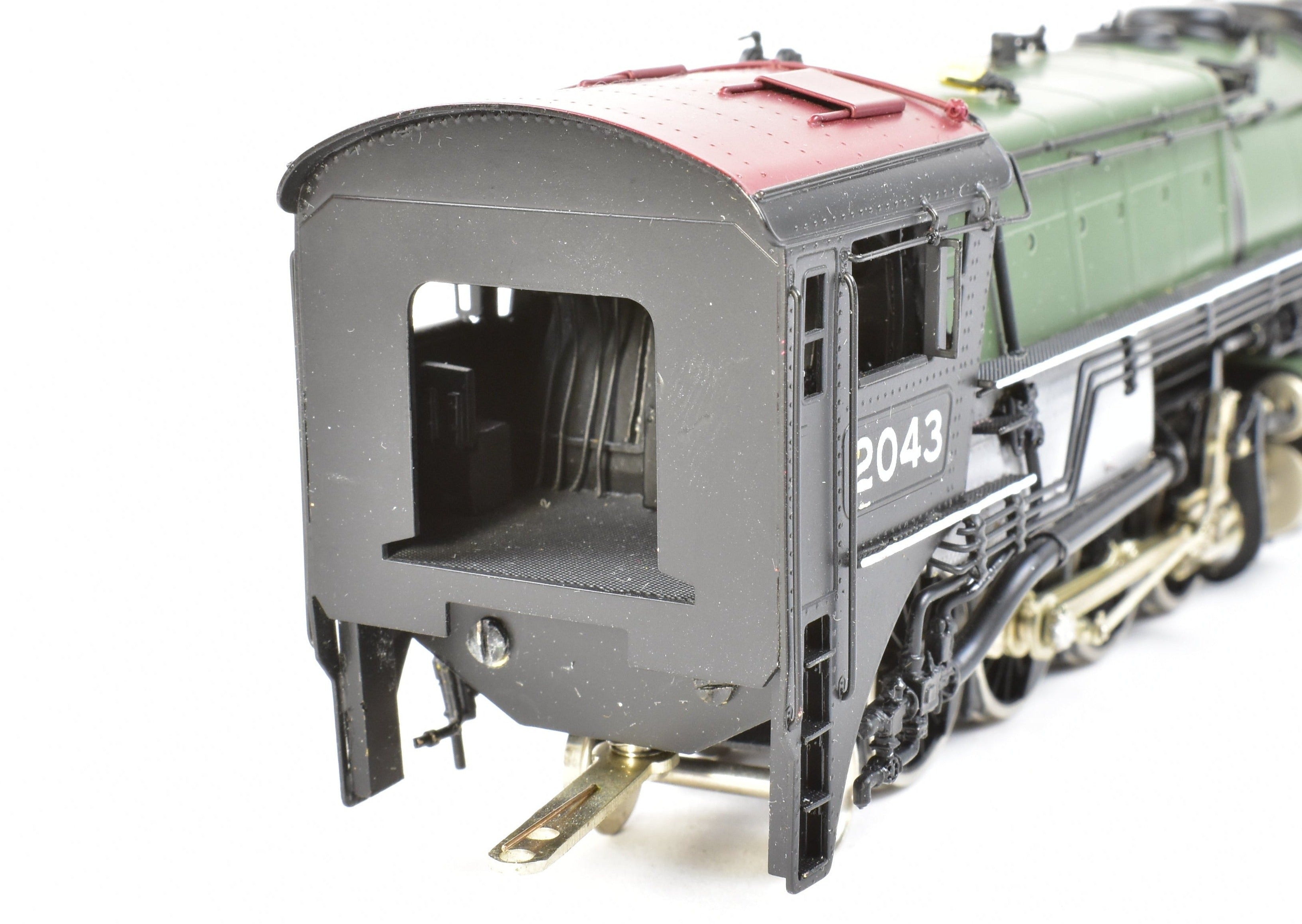 HO Scale Brass Model Train - Oriental Limited GN Great Northern R - 1 2 - 8 - 8 - 2 Closed Cab Version Freight Locomotive