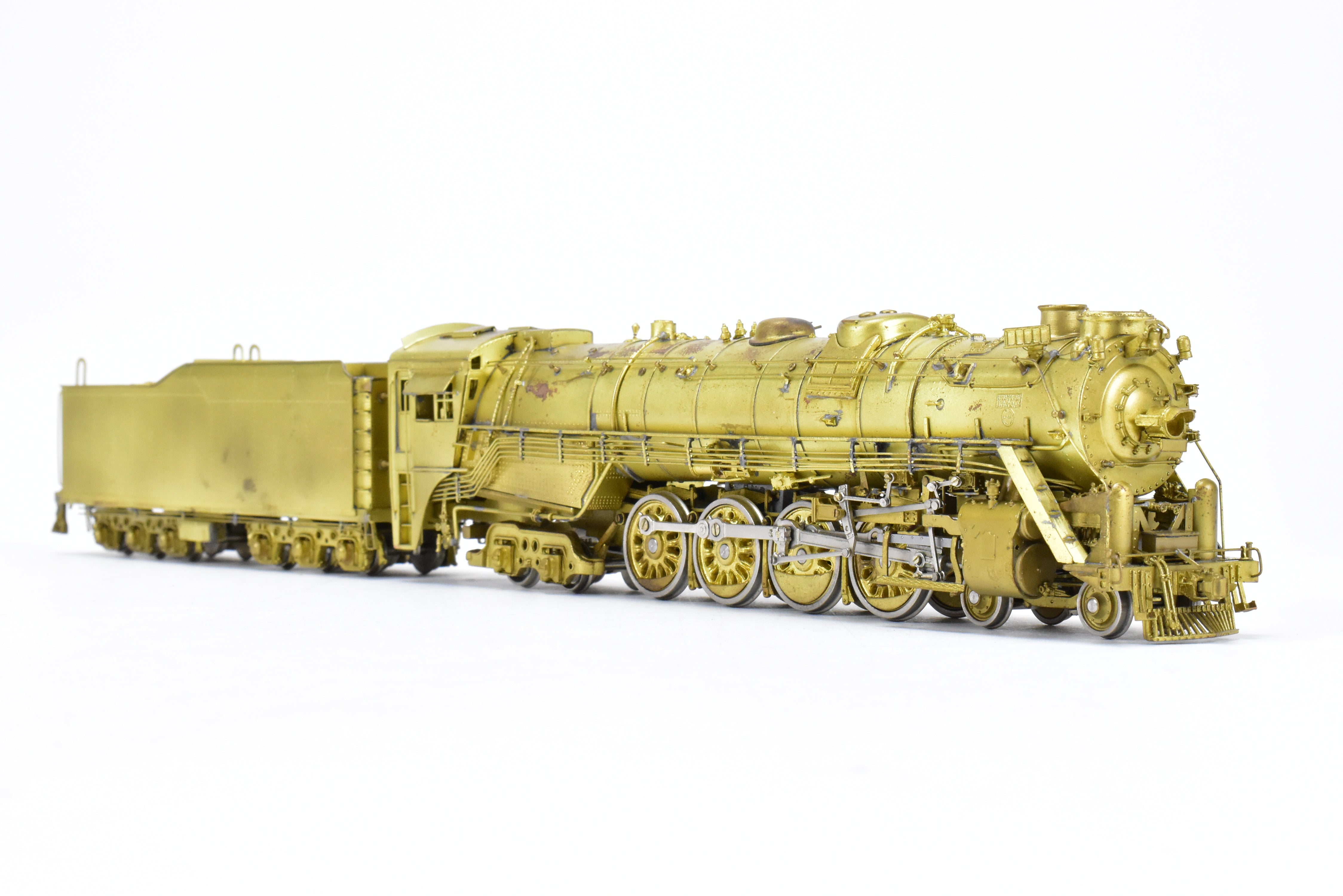 HO Scale Brass Key Imports D&RGW - Denver & Rio Grande Western M-68 4-8-4 Northern Model Train for Collectors