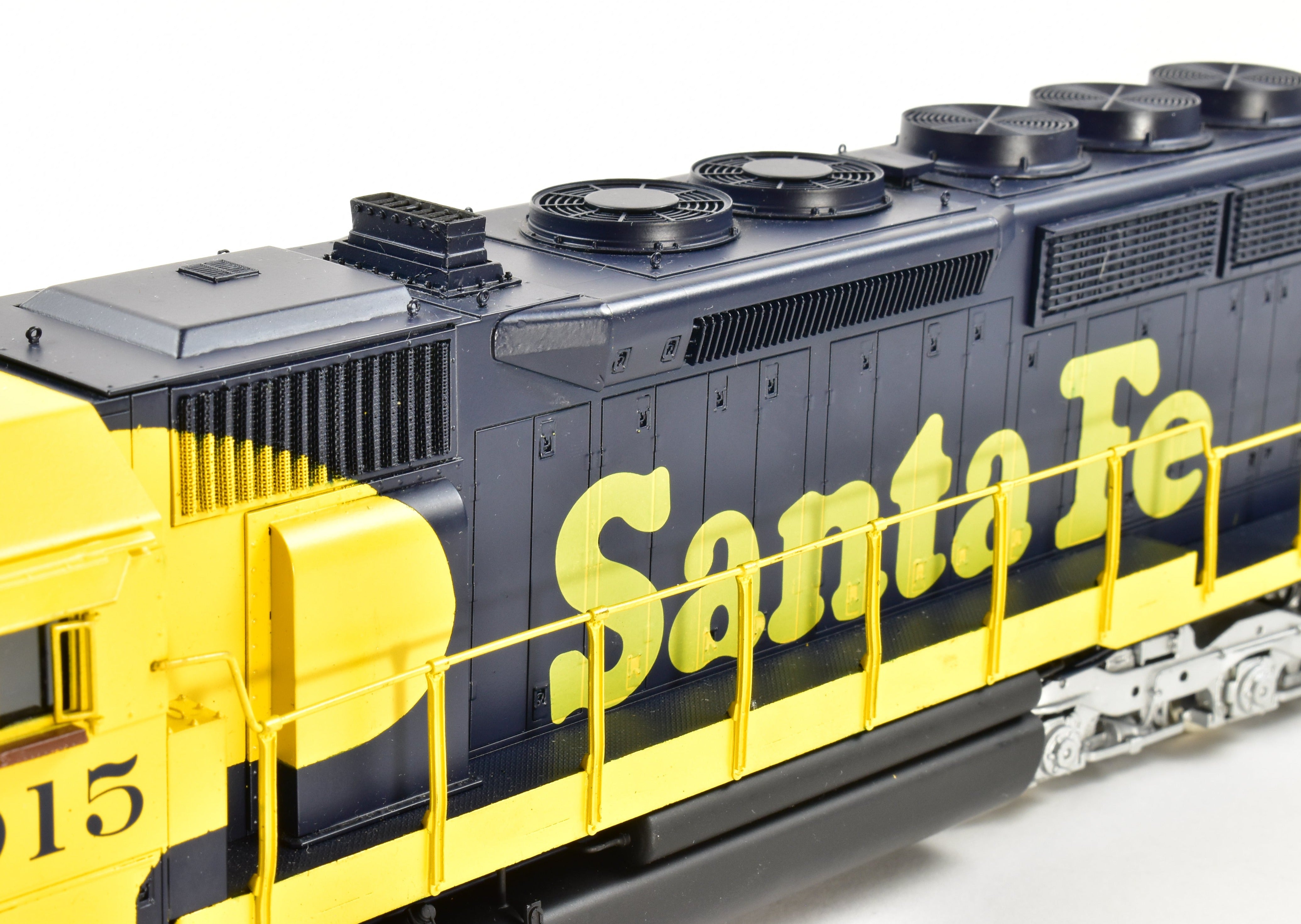 O Gauge Brass Precision Scale Co. ATSF - Santa Fe SD40 - 2 Model Locomotive #5015 with Factory Painting - A Rare Collectible
