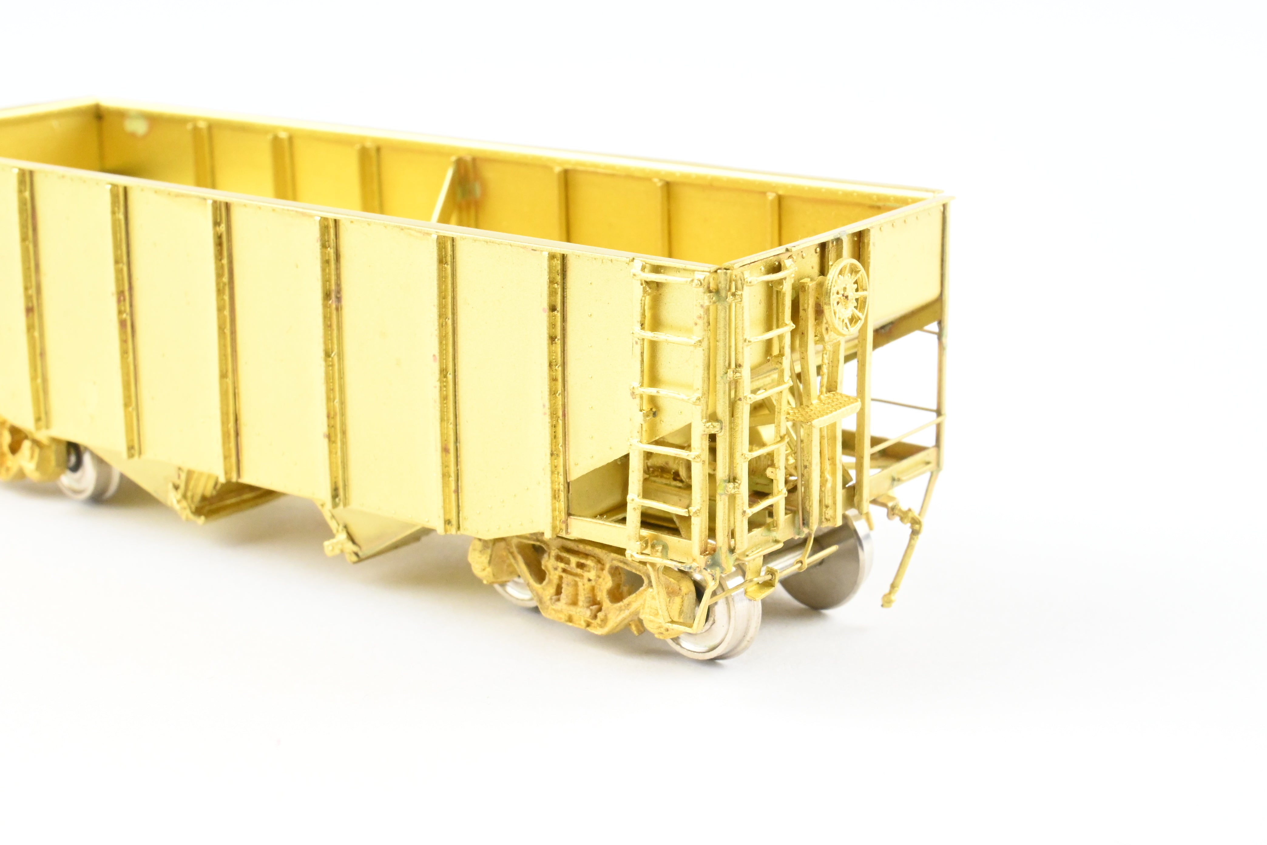 OMI - Overland Models, Inc. 55-Ton 2-Bay Western Maryland HO Brass Hopper Car