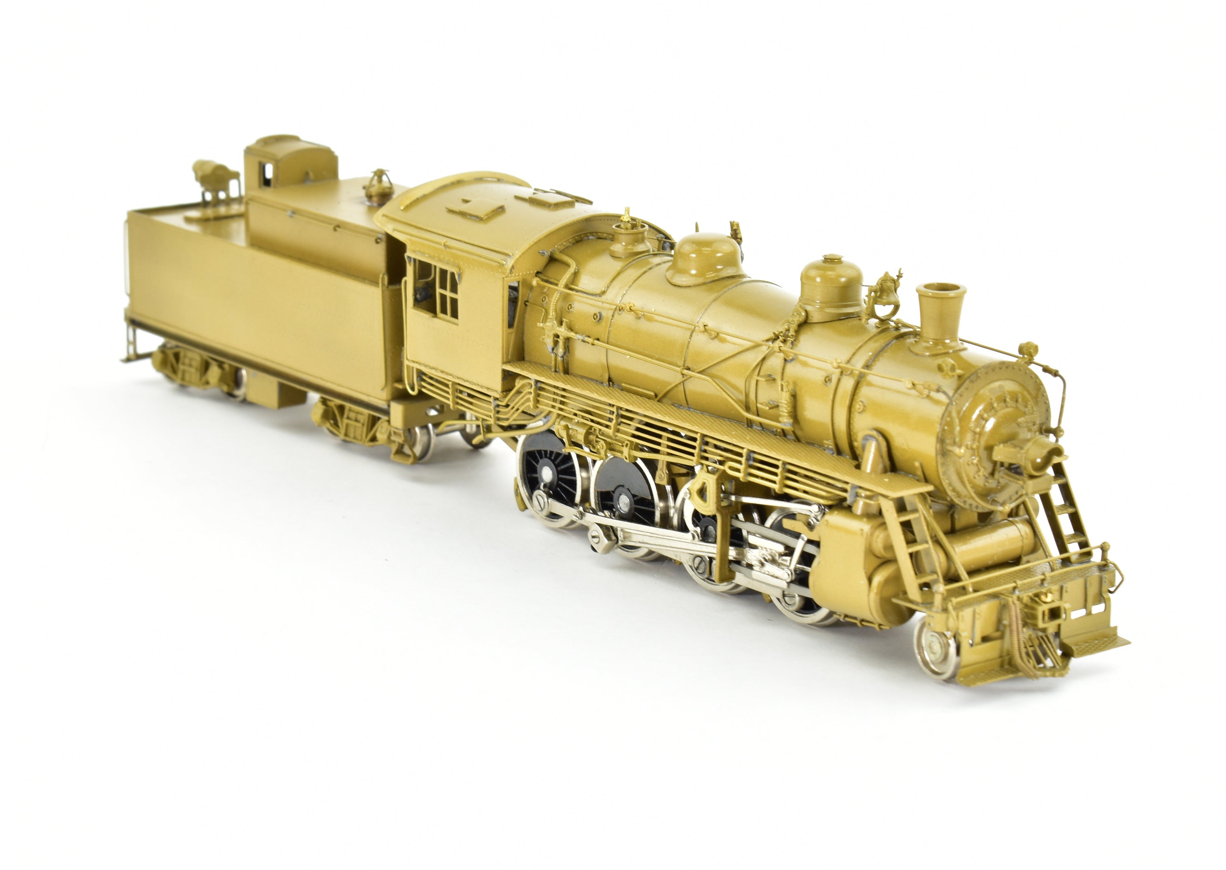 HO Scale Brass Hallmark Models MP - Missouri Pacific 2-8-0 Steam Locomotive Model with New Northwest Short Line (NWSL) Gearbox Upgrade