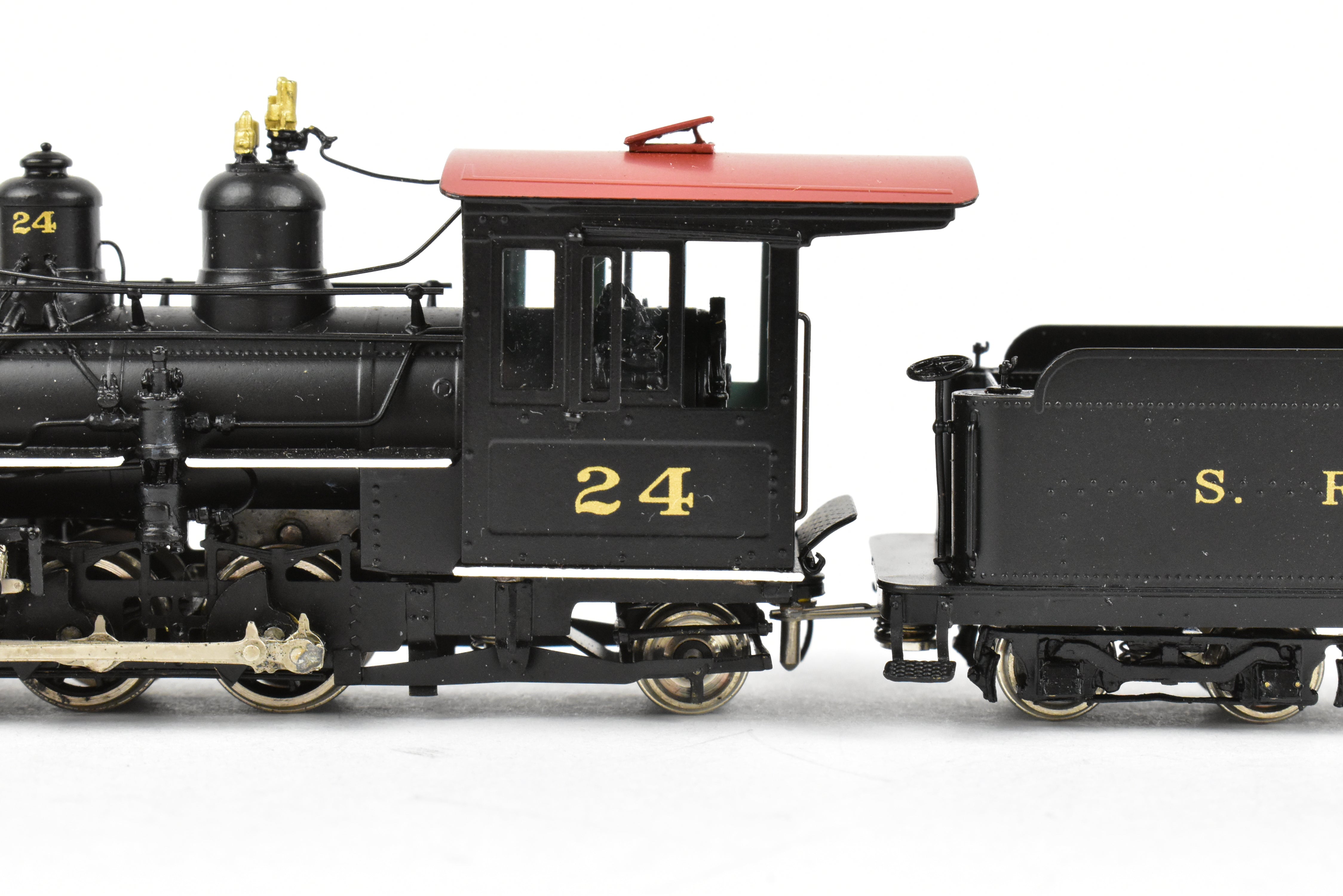 HOn30 Scale Brass Model Train & Trooper of Sandy River & Rangeley Lakes #24 2-6-2 FP - Ideal for Maine Narrow Gauge Enthusiasts