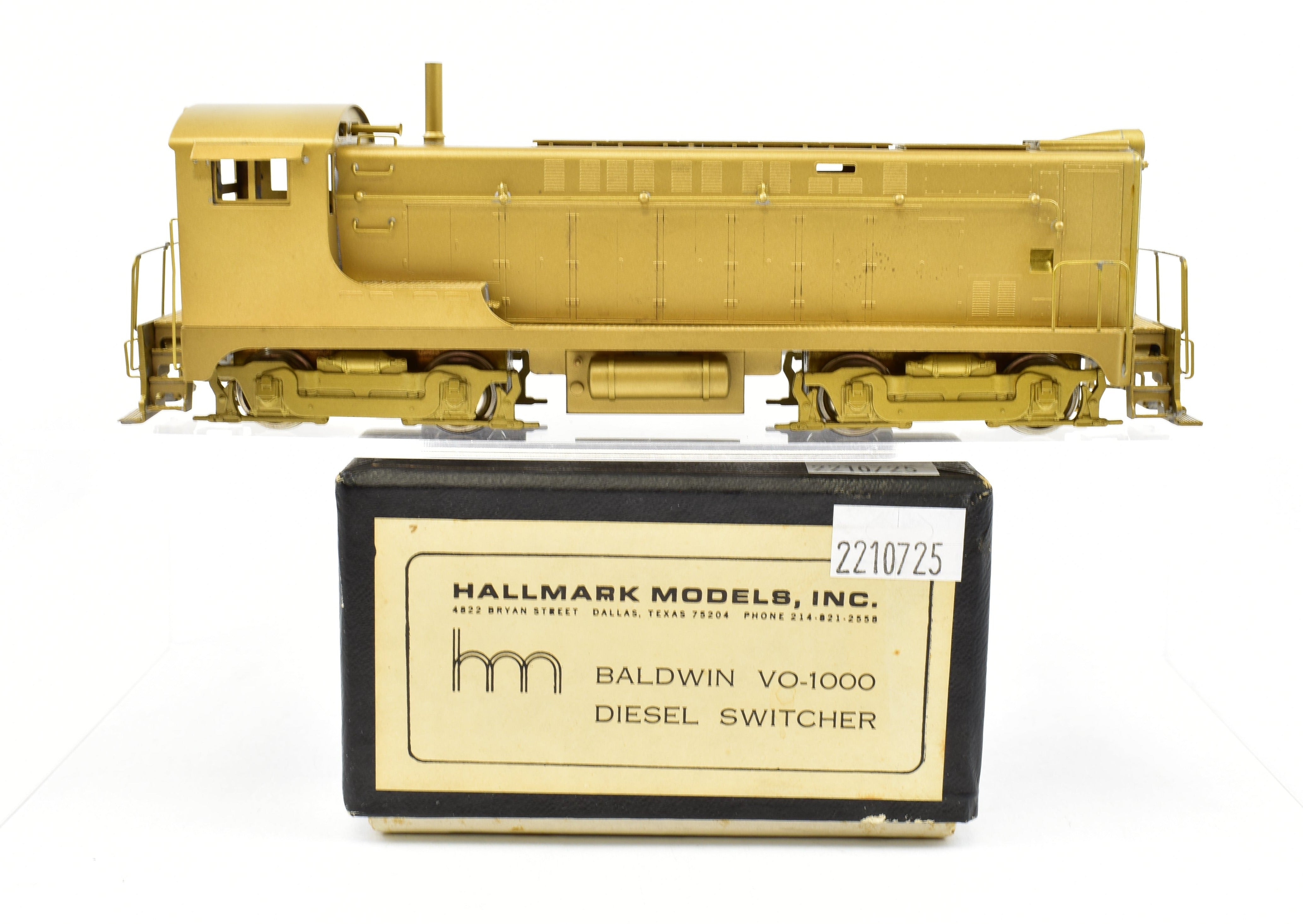HO Scale Brass Hallmark Models Baldwin VO - 1000 Diesel Switcher Model for Various Roads