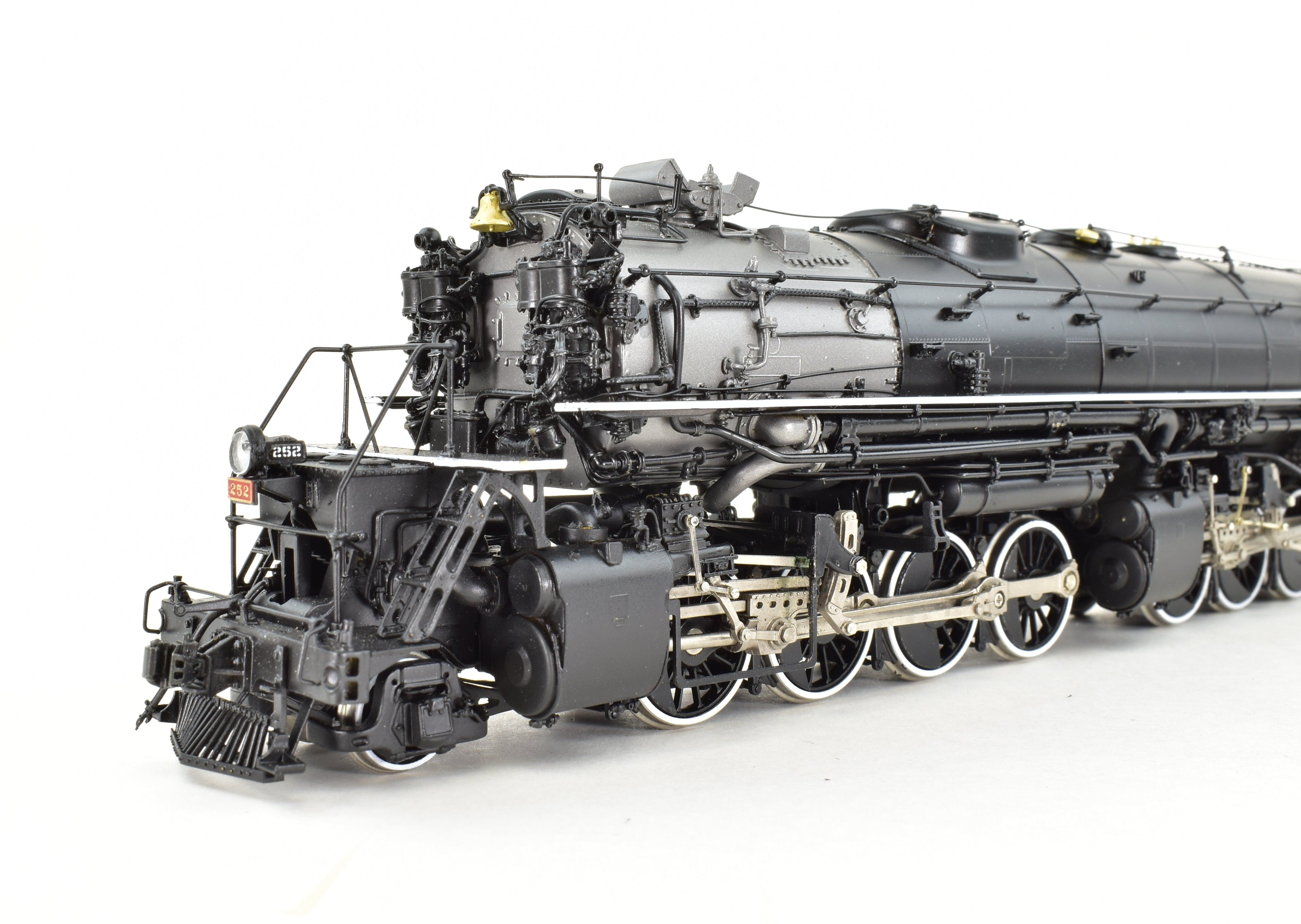 HO Brass Western Pacific 2-8-8-2 Class 251 V1 FP Black DCC & Sound by W&R