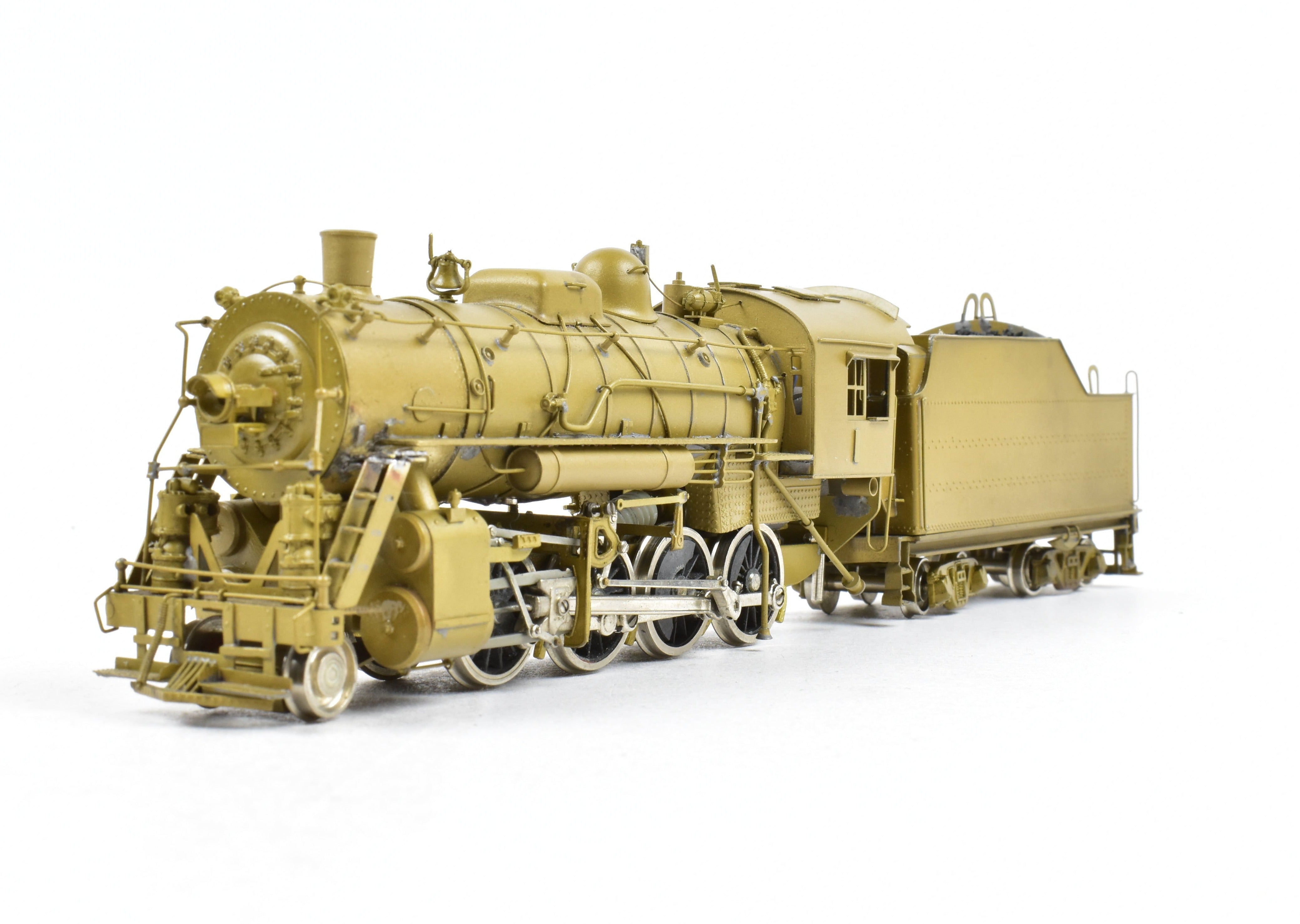 HO Scale Brass Hallmark Models Illinois Central 2-8-0 Steam Locomotive Model