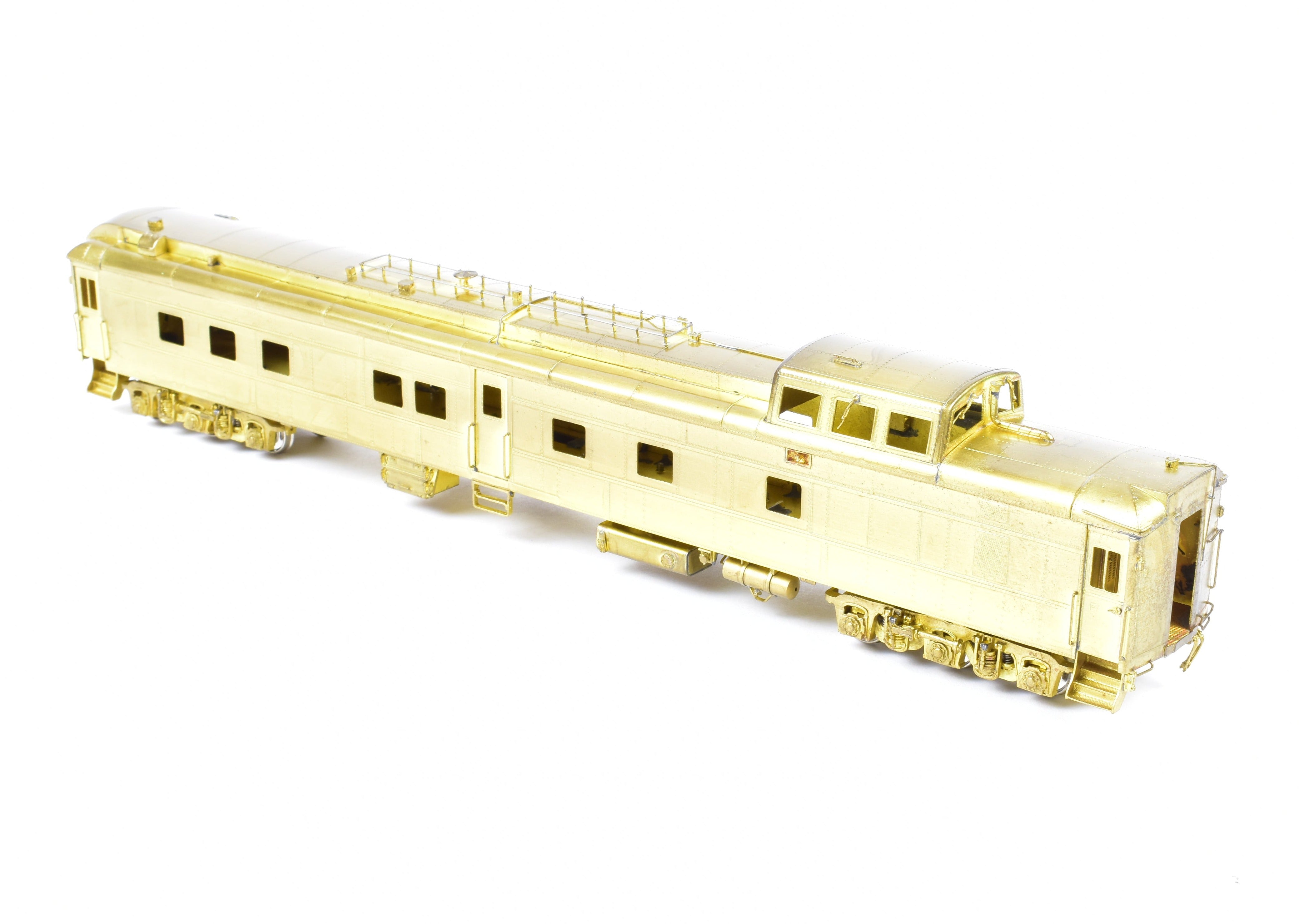 HO Scale Brass Dynamometer Car Model - Overland Models, Inc. Union Pacific #210 in Modernized Configuration