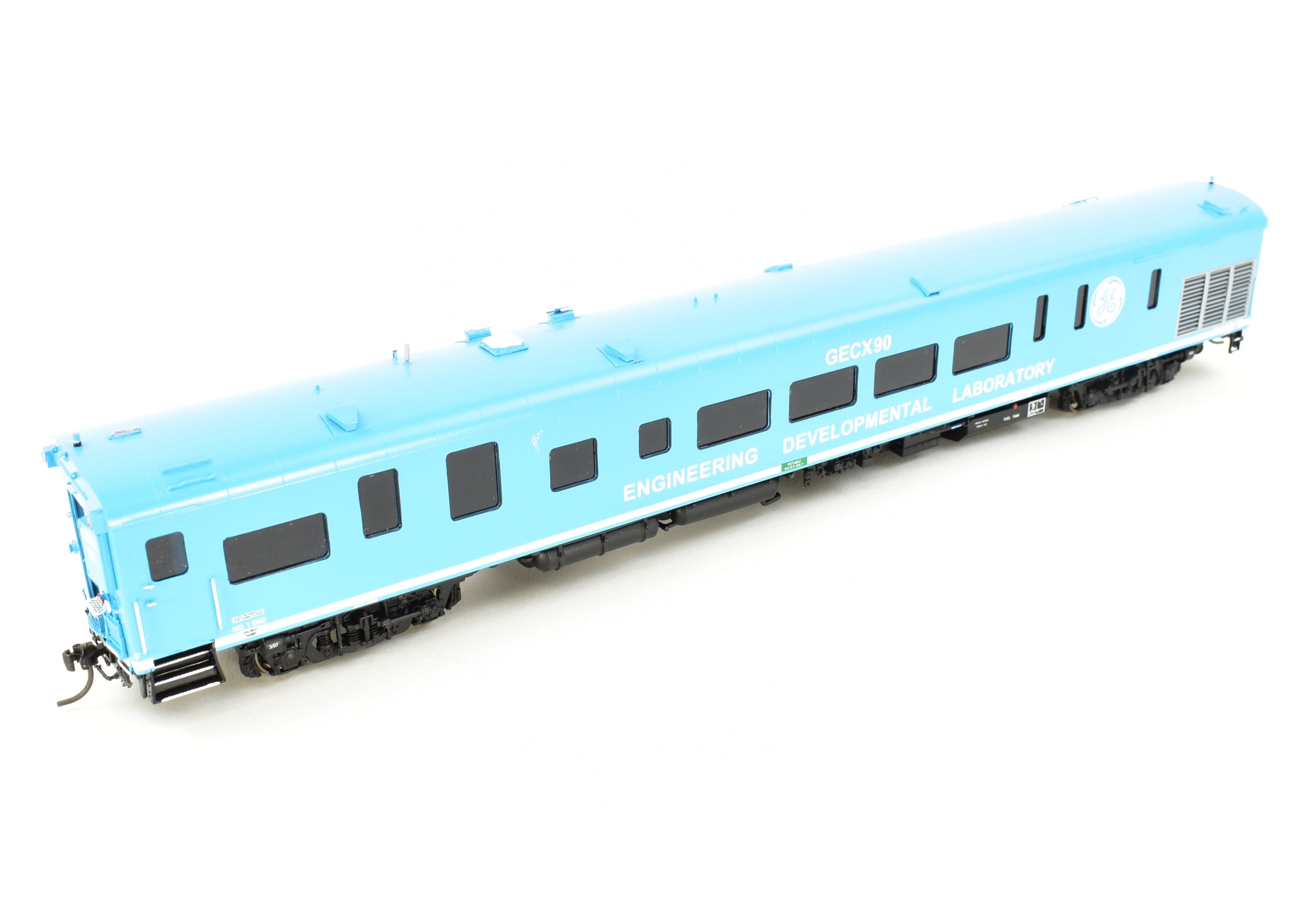 HO Brass OMI General Electric Test Car FP No. 90 by Overland Models