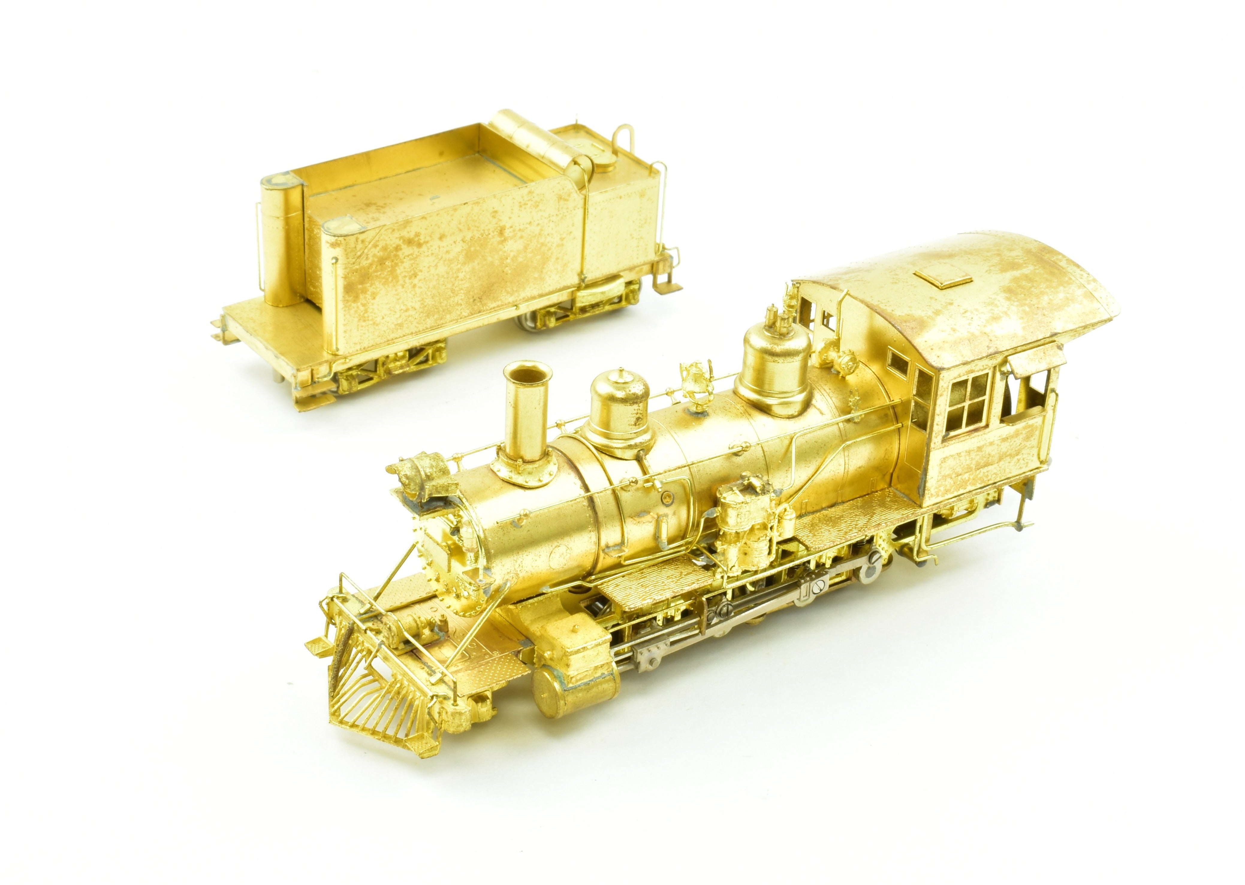 1975 HOn3 Brass Westside D&RGW C - 25 2 - 8 - 0 #375 Model Train
