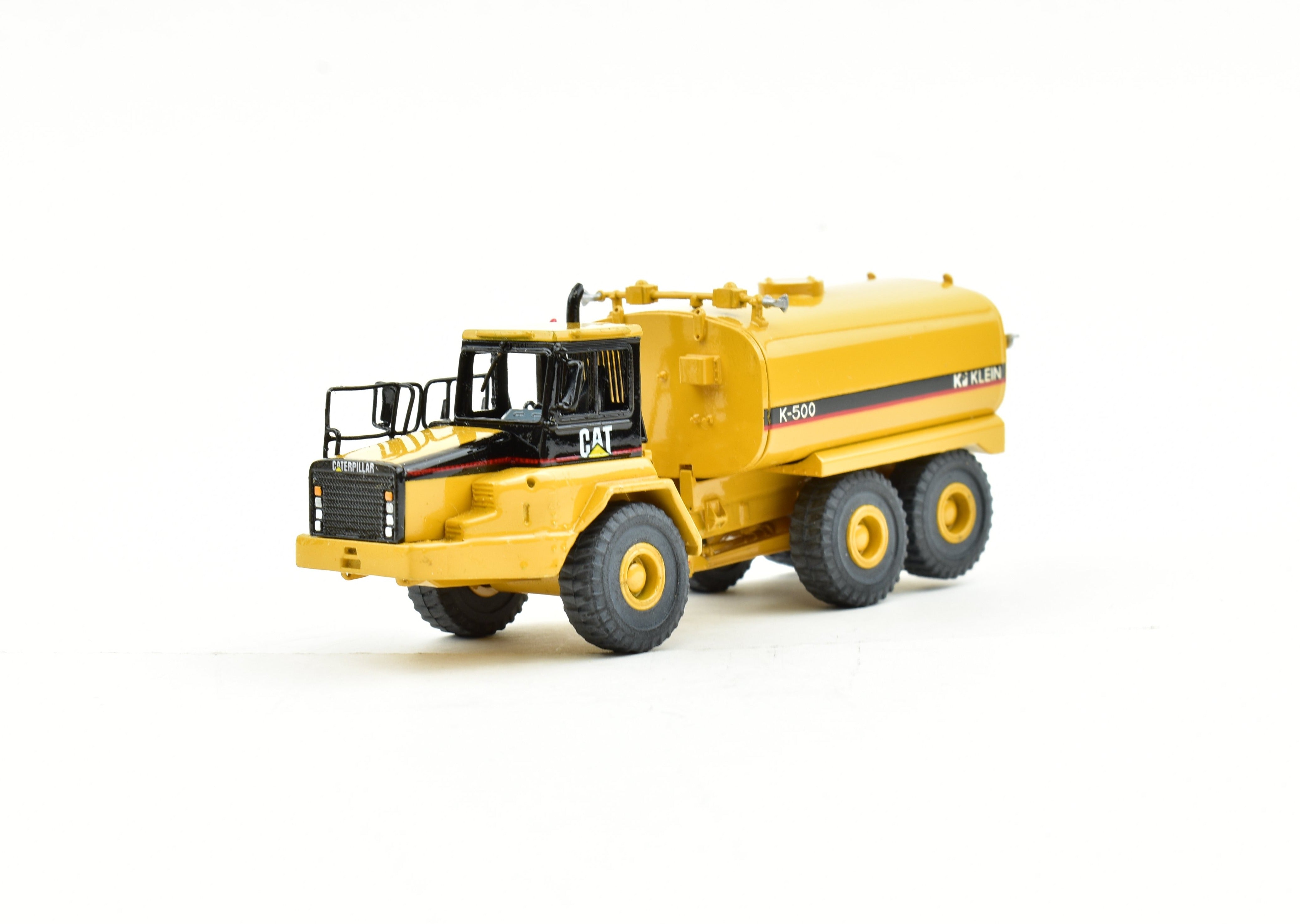 1999 HO Brass CON Zycon K500 Caterpillar D250E II Articulated Truck w/ Klein Water Tank