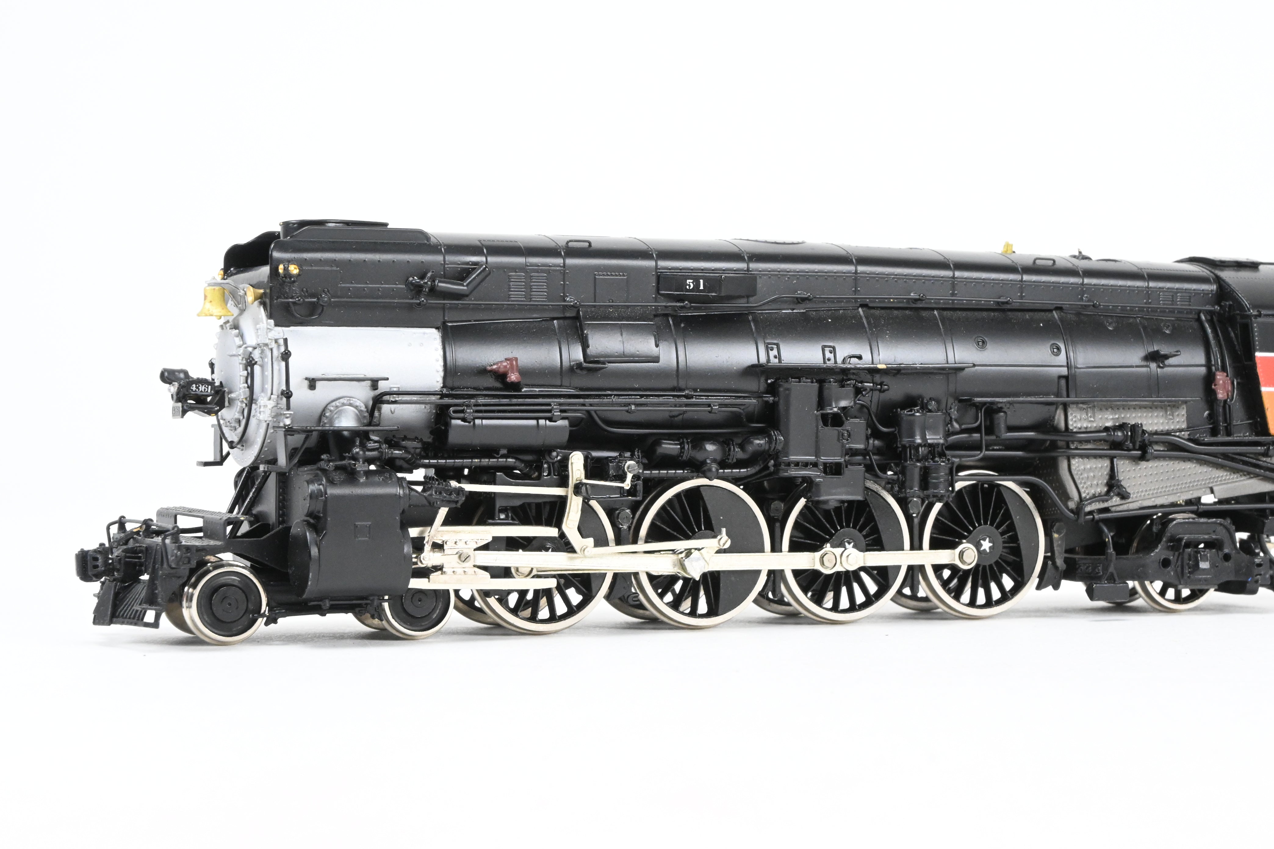 High - Quality HO Scale Brass CON Key Imports Southern Pacific MT - 4 4 - 8 - 2 Semi - Streamlined Mountain Steam Locomotive Model FP in Partial Daylight Scheme, Number #4361