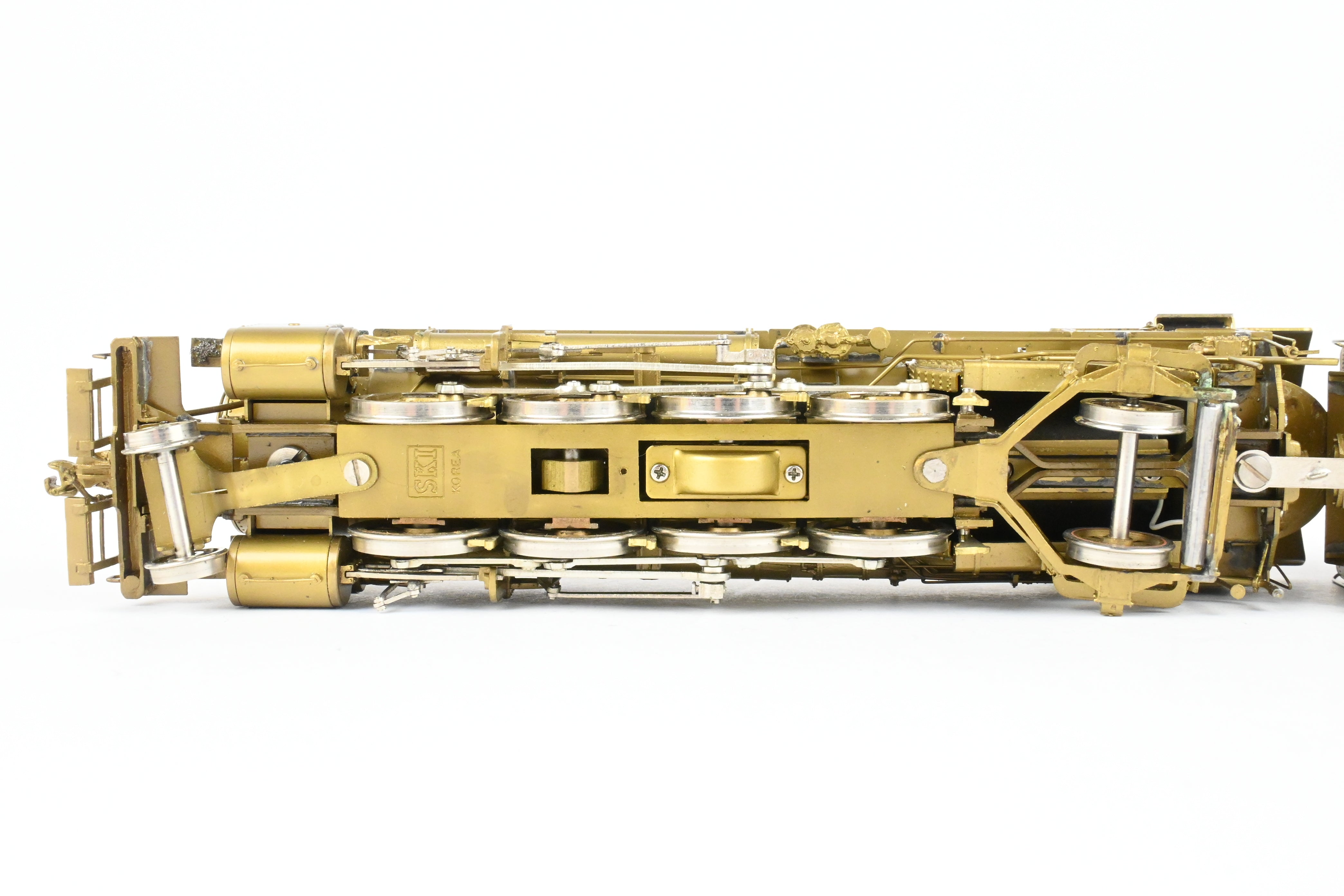 High - Quality HO Scale Brass Key Imported Steam Locomotive from NYC - New York Central #1594 H - 5s Class 2 - 8 - 2 Mikado Model