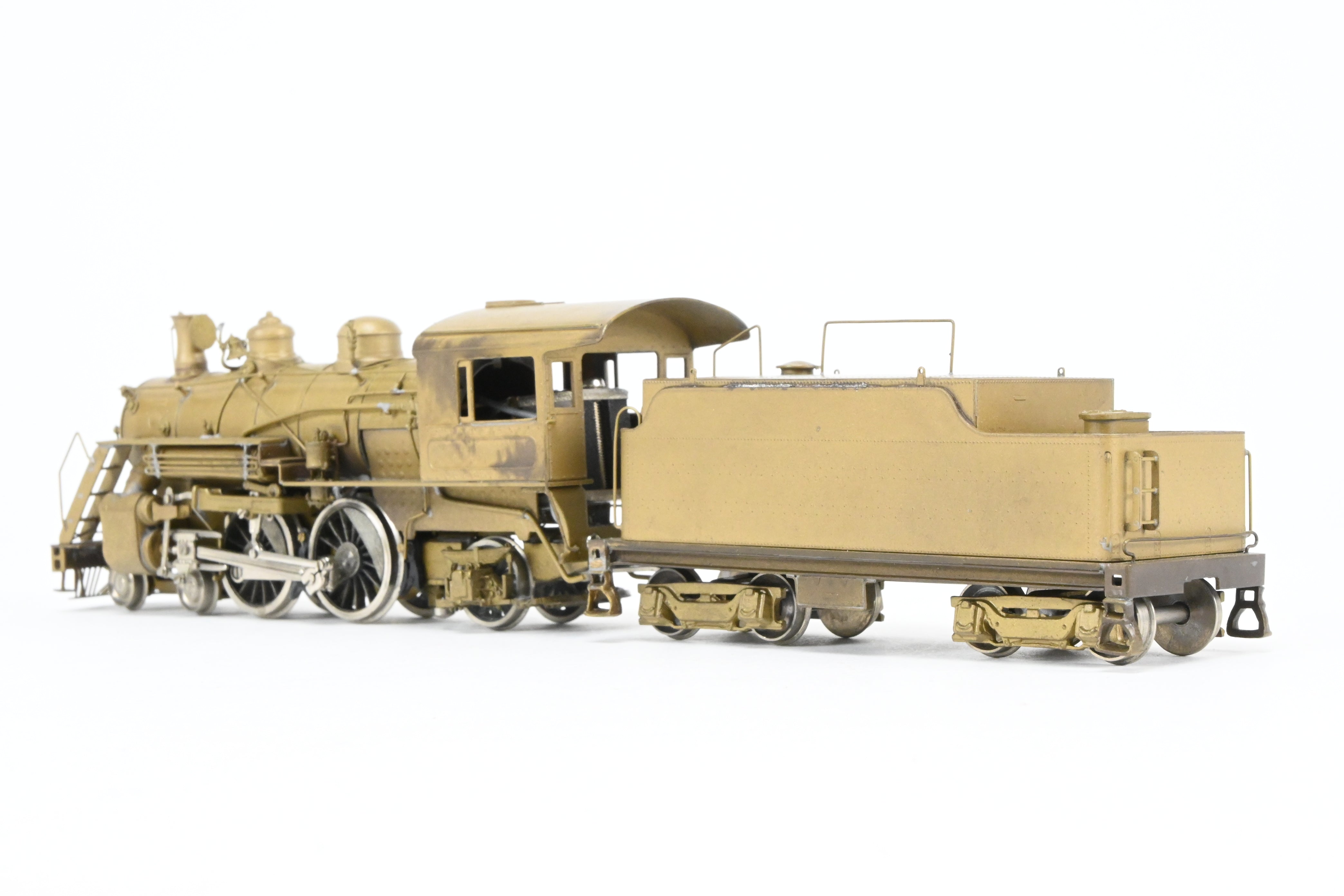 HO Scale Brass Model Train - NWSL/FED - Far East Distributors SSW - Cotton Belt 4-4-2 Class E-1 Equipped with New NWSL Drive Unit