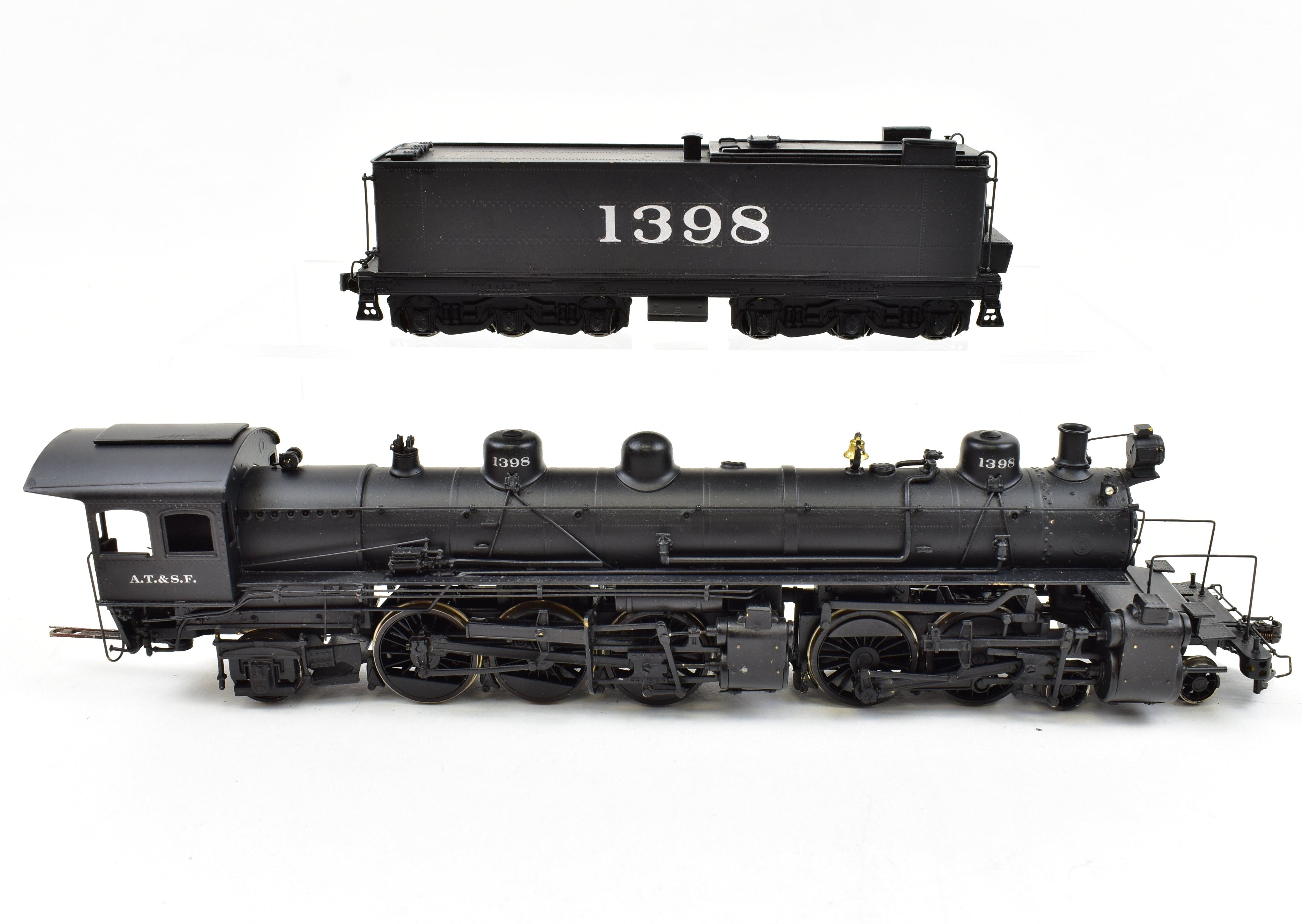 HO Brass ATSF - Santa Fe 4-4-6-2 Custom Painted Model by Westside