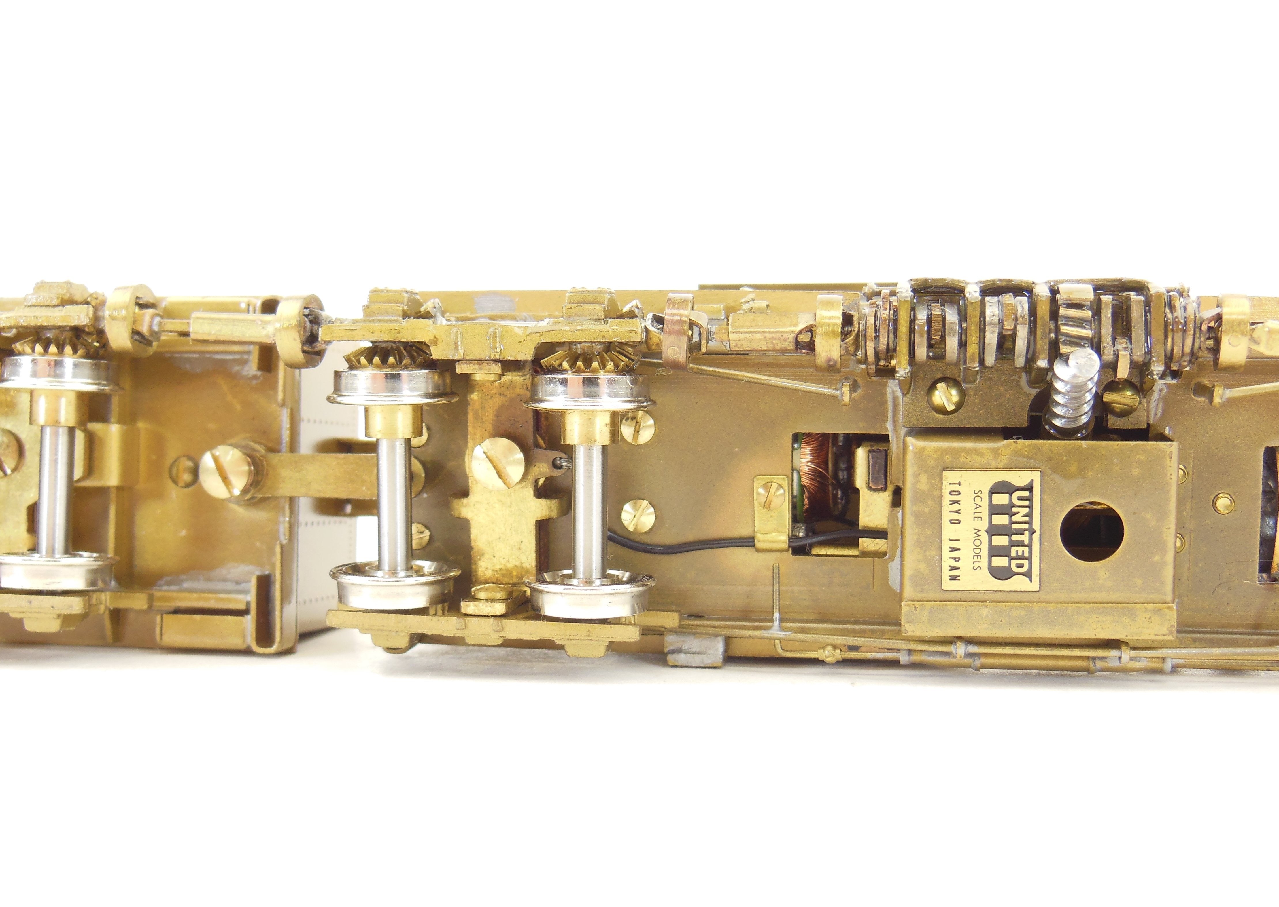 HO Scale Brass PFM - United Cherry River 3-Truck Shay Geared Model Locomotive for Train Enthusiasts