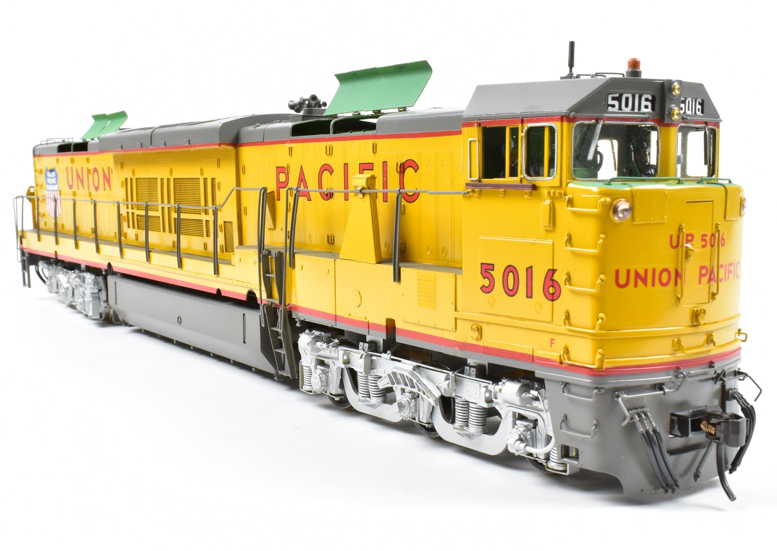 O Scale Brass Union Pacific U50C Locomotive Model - Overland Models, Inc., Professionally Painted No. 5016