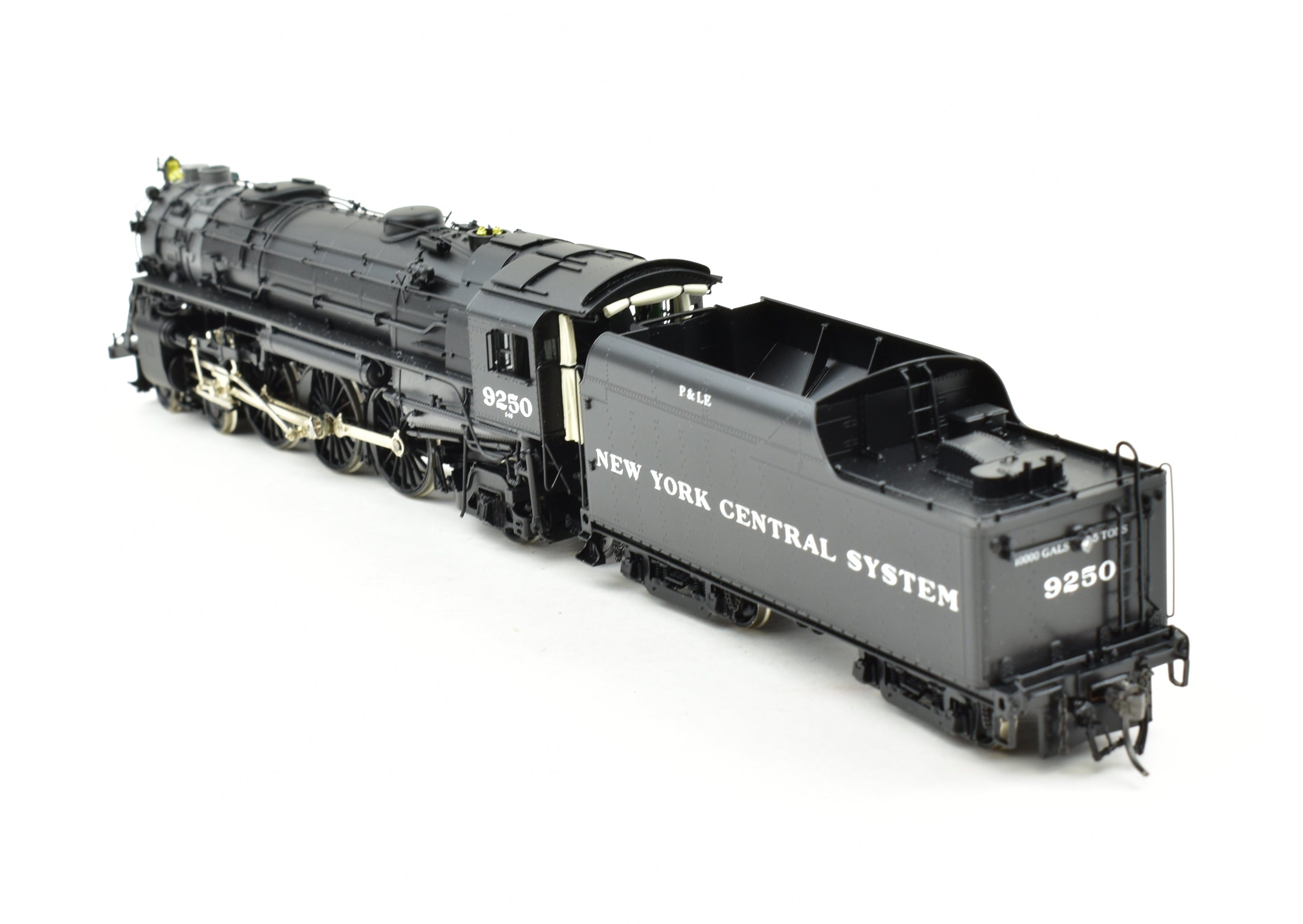 High - Quality HO Scale Brass Conventional Key Imports P&LE - Pittsburgh & Lake Erie K - 6b 4 - 6 - 2 Pacific Steam Locomotive FP #9250 Model